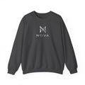 Nova  Crewneck Sweatshirt — Metallic Monogram Graphic