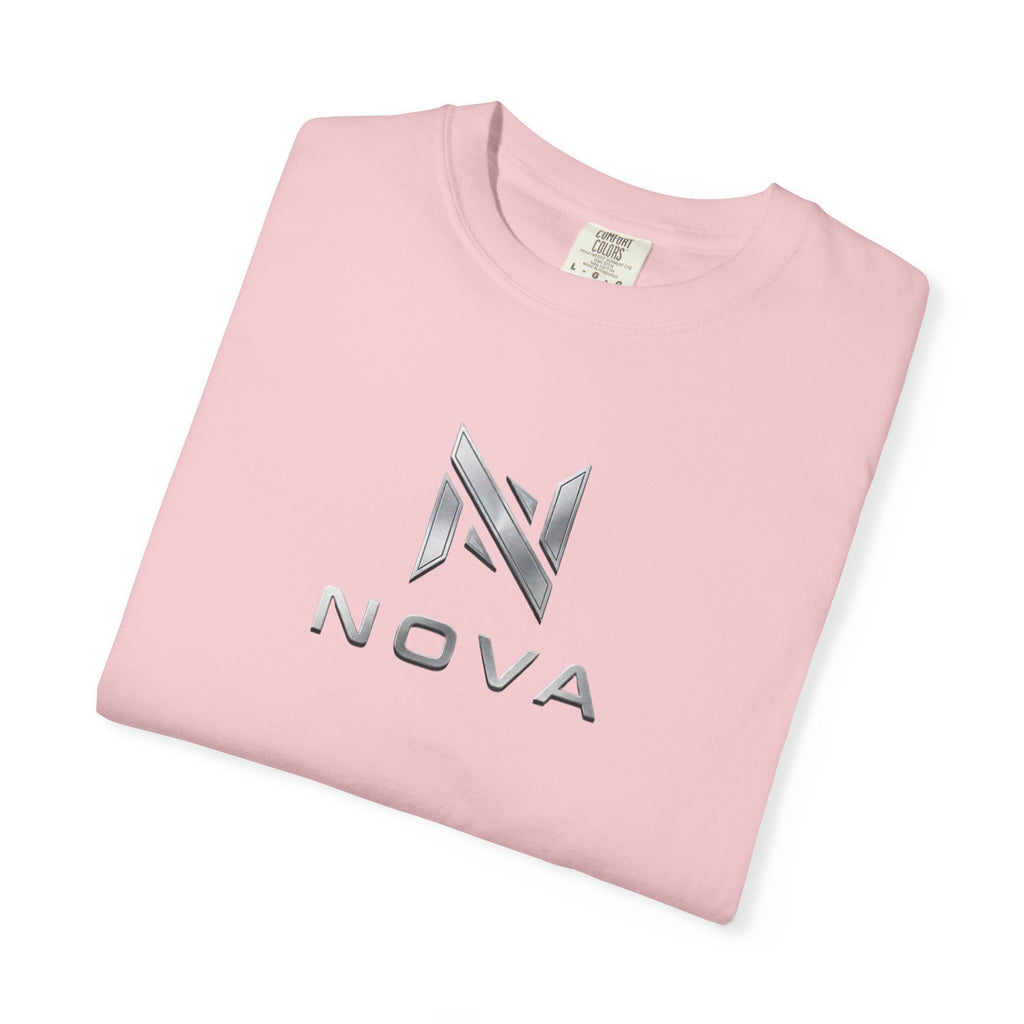 Nova  T-Shirt — Metallic Geometric Back Graphic Tee