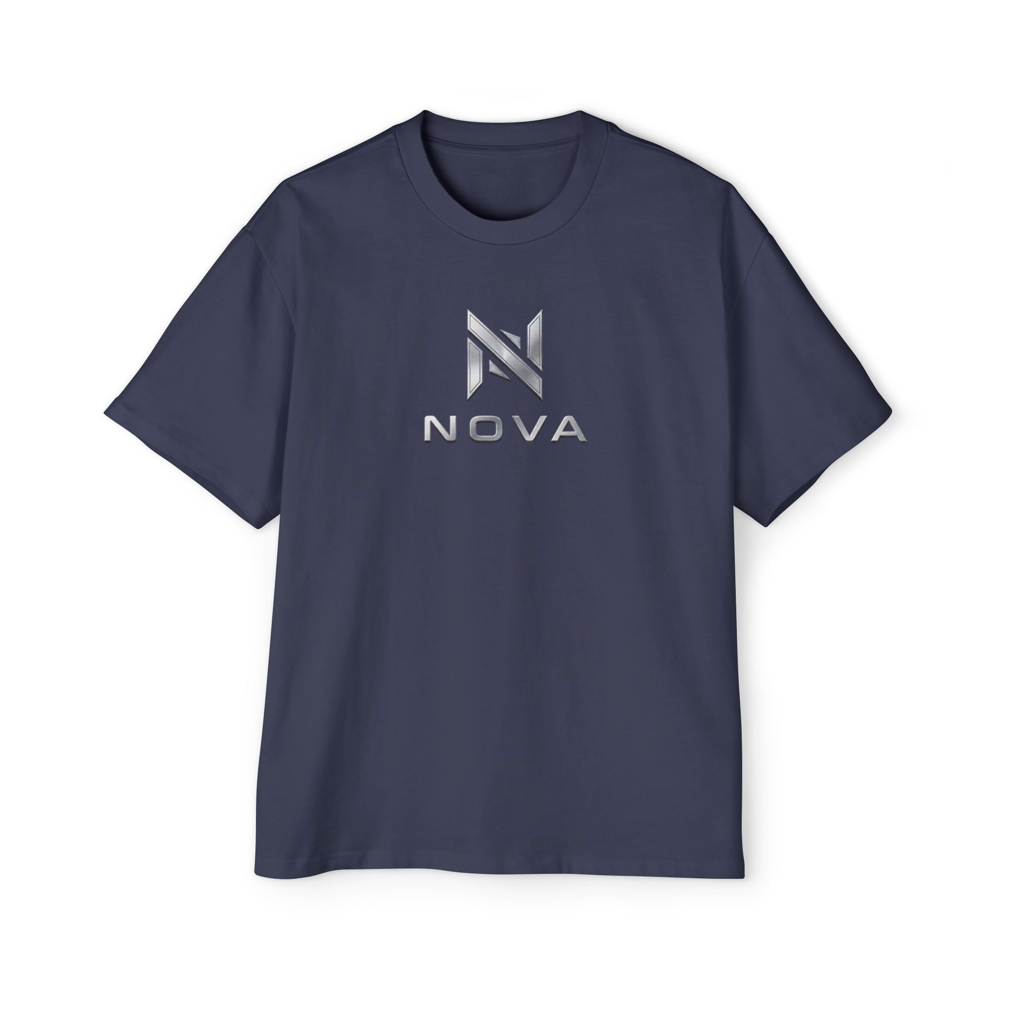 Nova  Tee — Minimalist Men's Oversized White T-Shirt