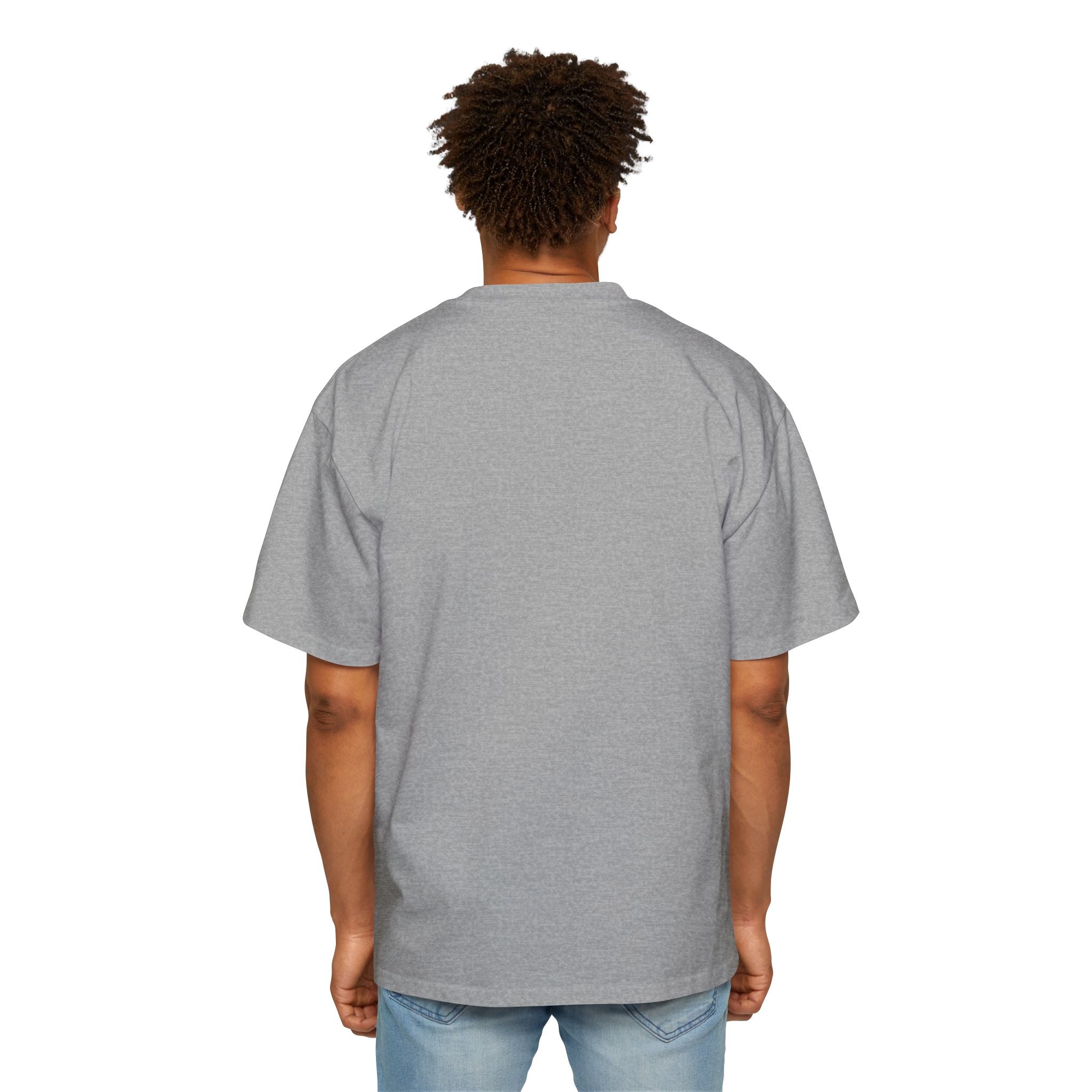 Nova  Tee — Minimalist Men's Oversized White T-Shirt
