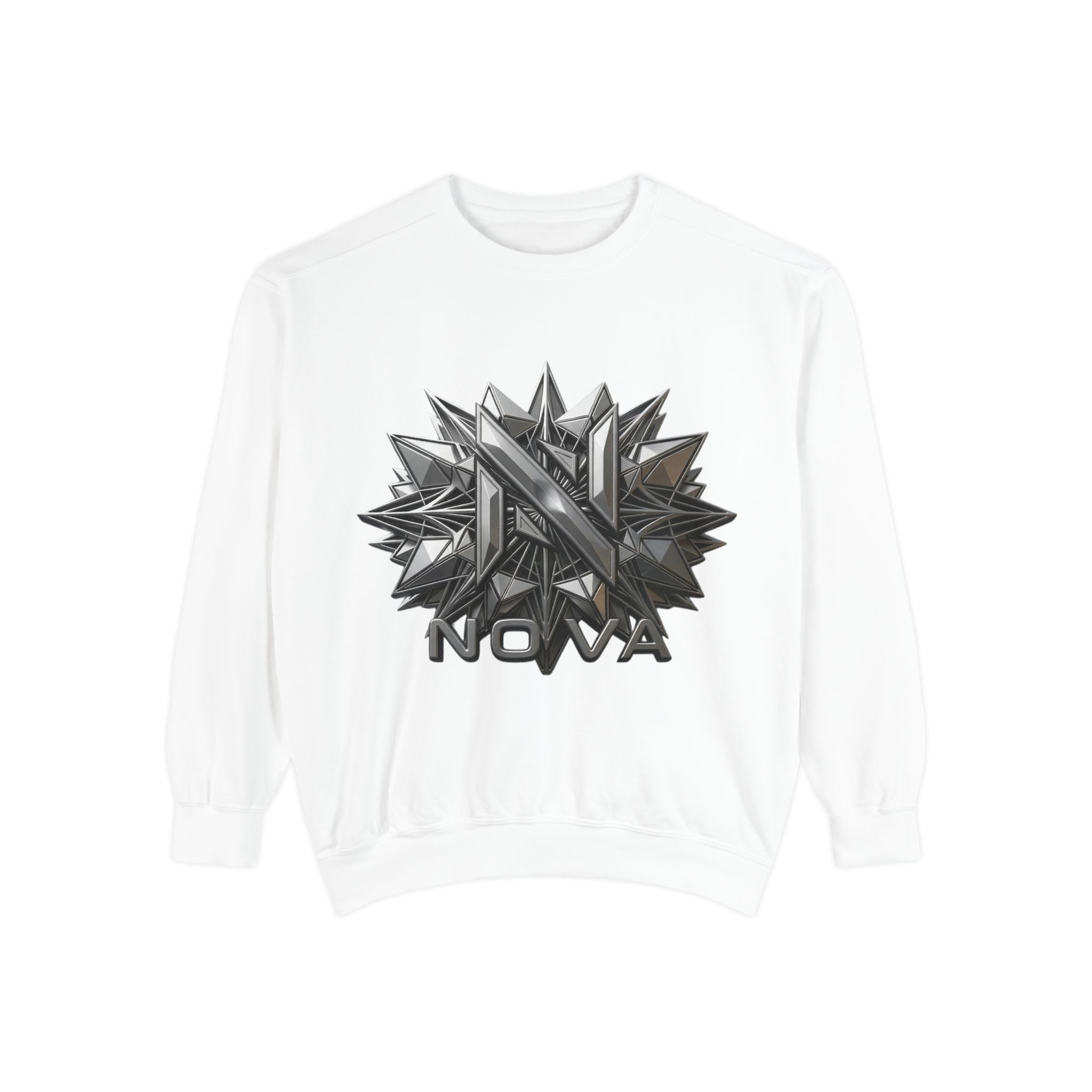 Nova Geometric Star Crewneck Sweatshirt