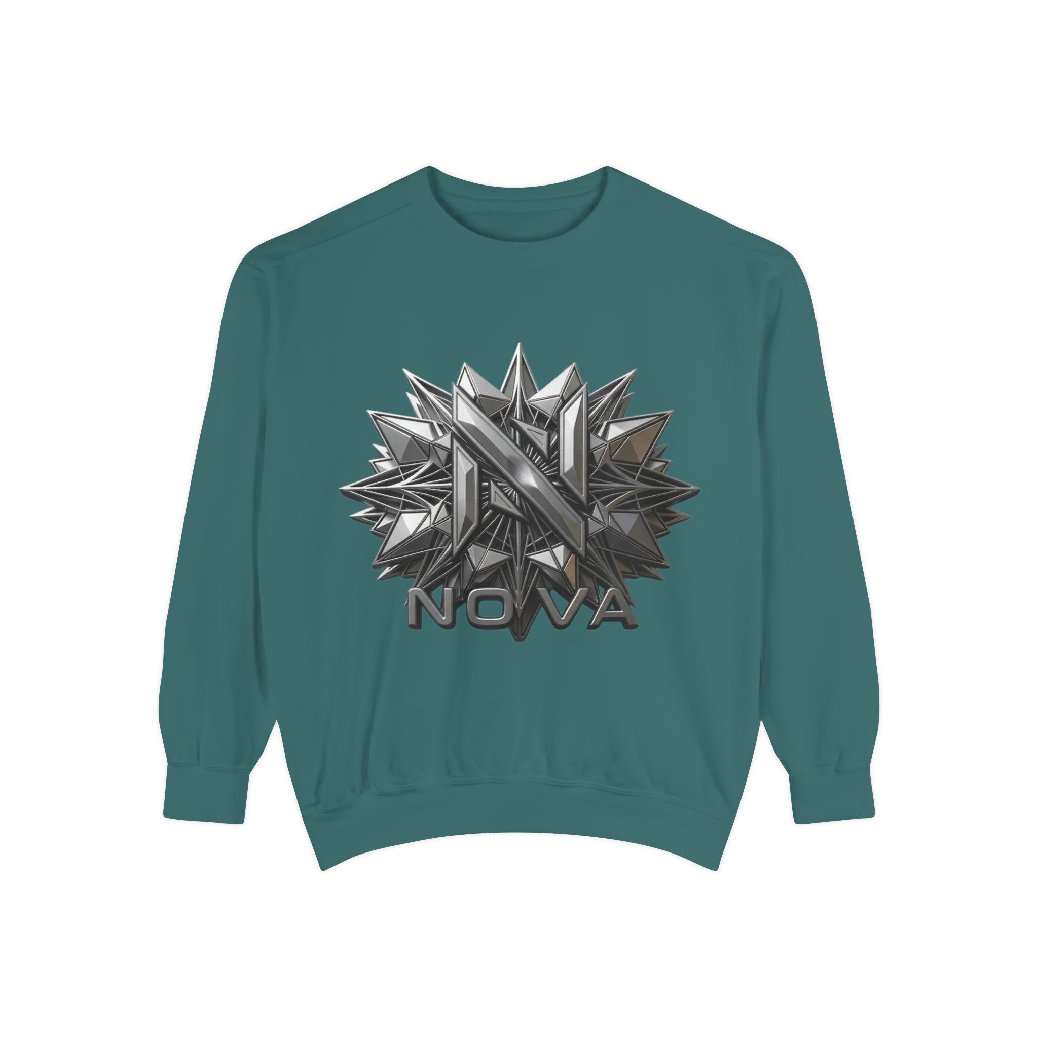 Nova Geometric Star Crewneck Sweatshirt