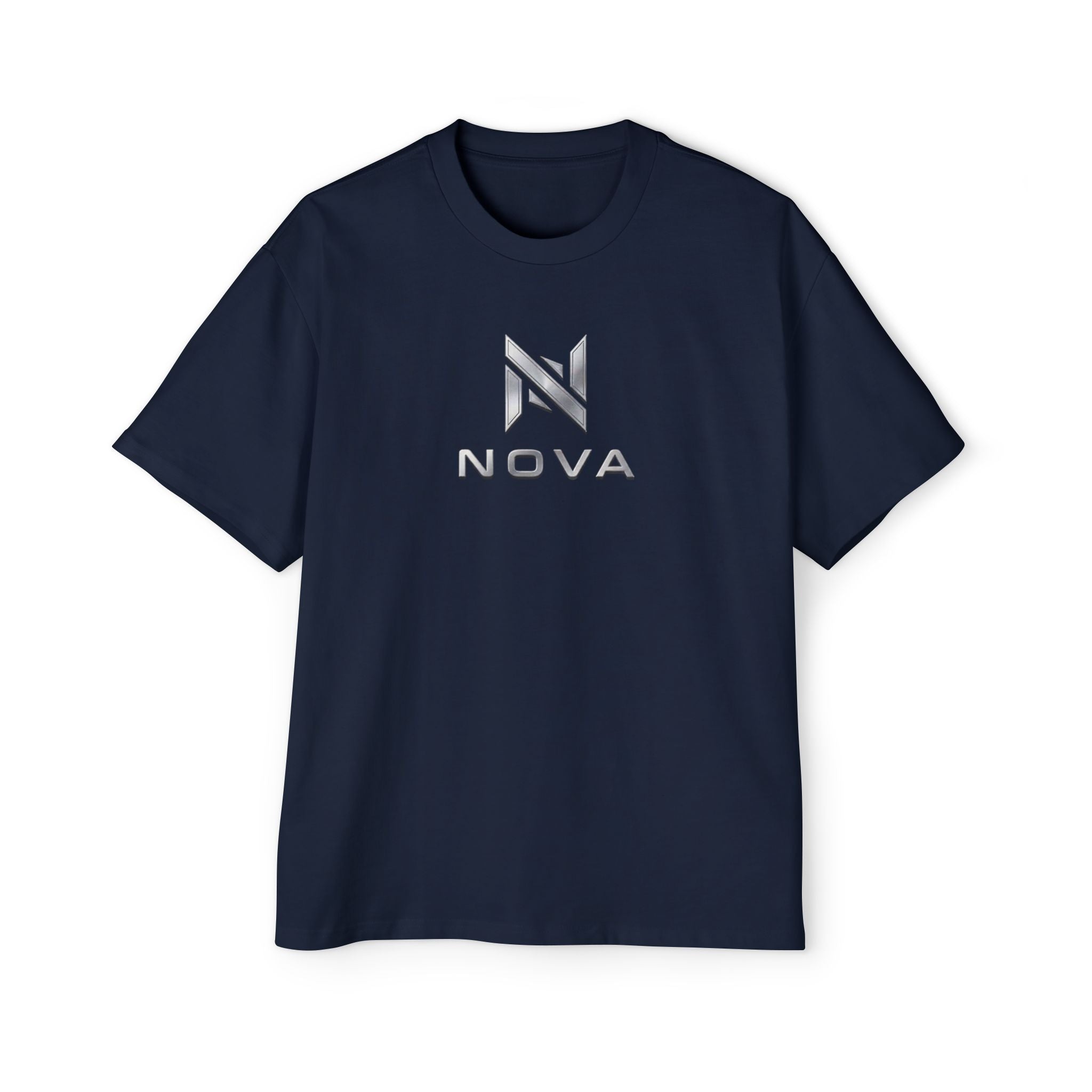 Nova  Tee — Minimalist Men's Oversized White T-Shirt