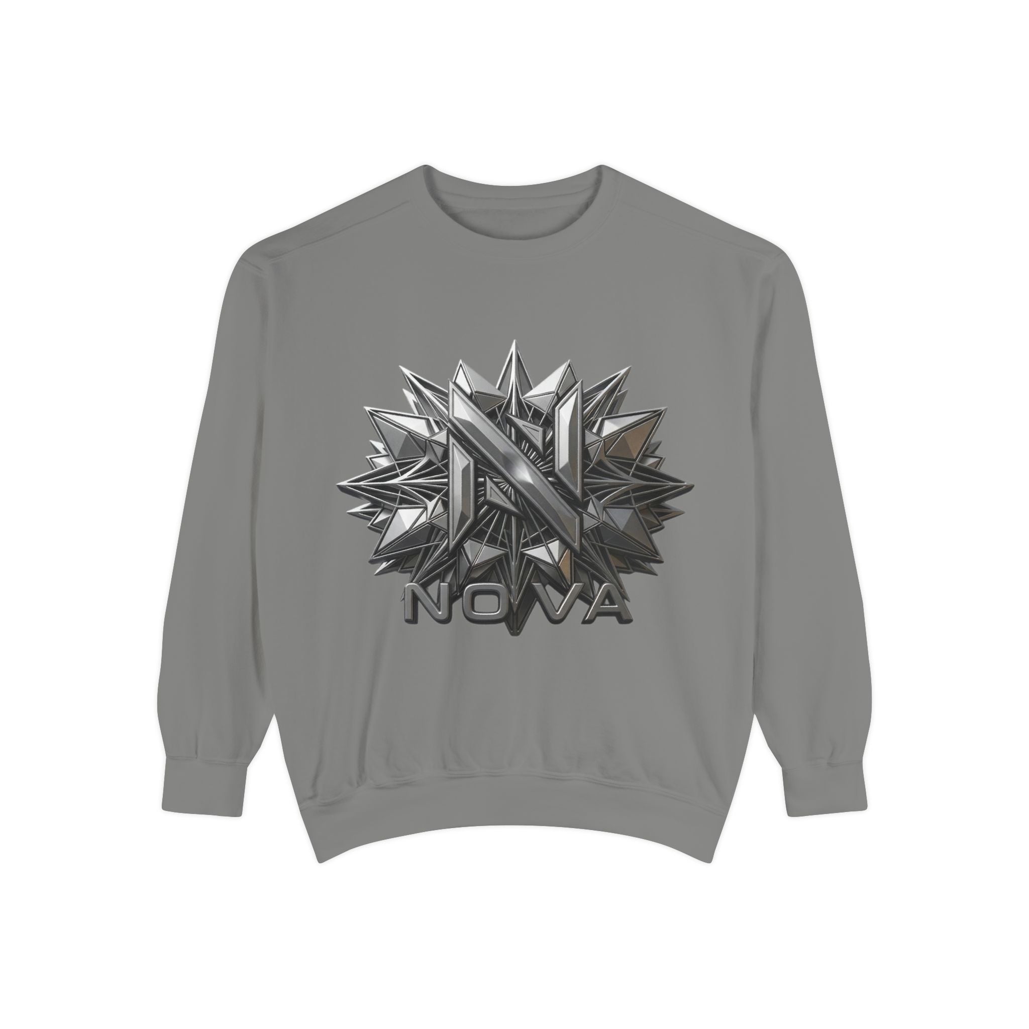 Nova Geometric Star Crewneck Sweatshirt