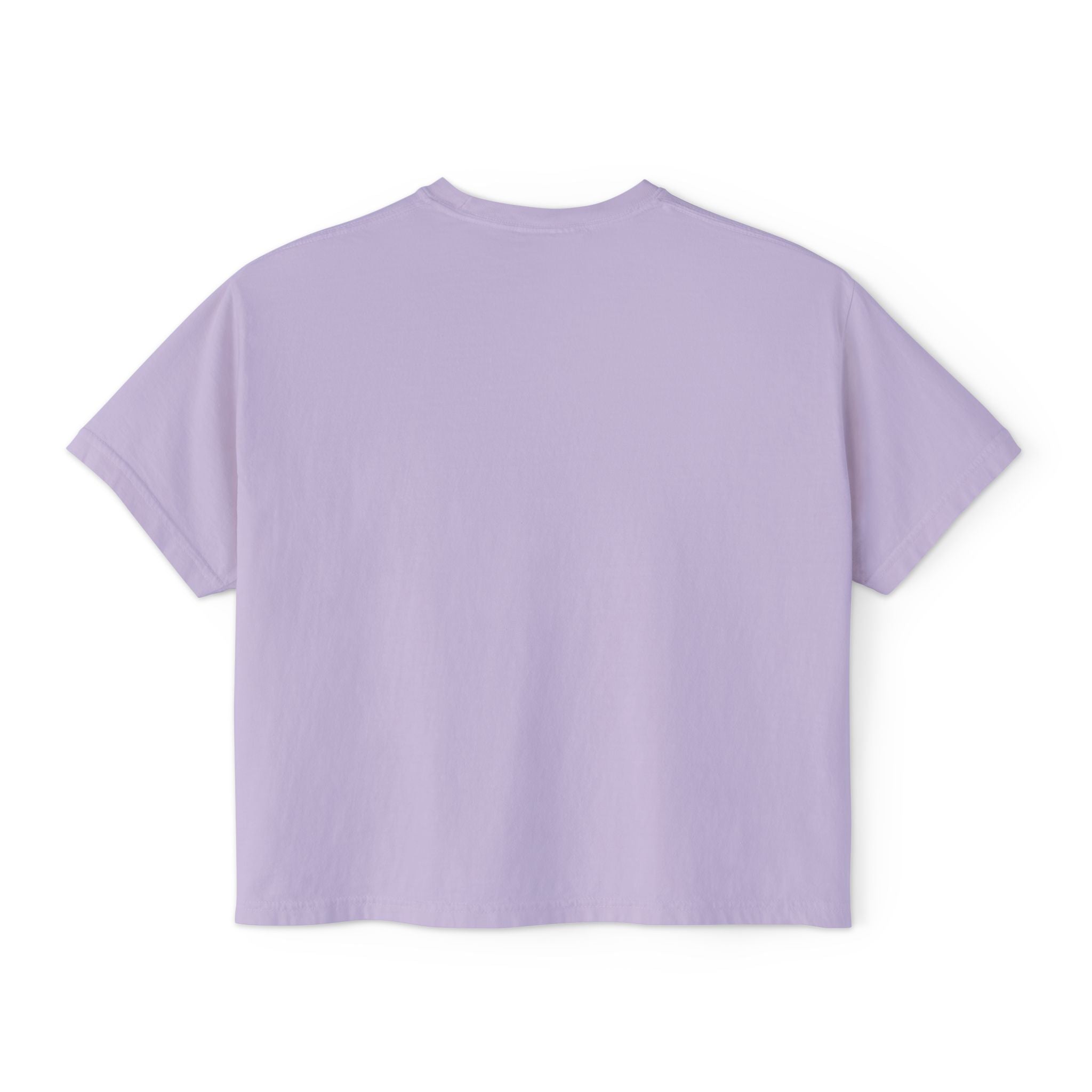 Nova Logo Women's Boxy Tee - Minimalist Graphic Crop T-Shirt