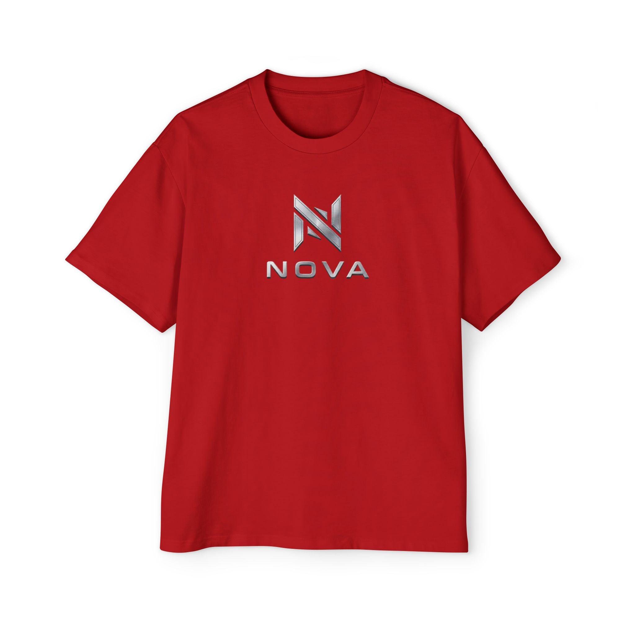 Nova  Tee — Minimalist Men's Oversized White T-Shirt