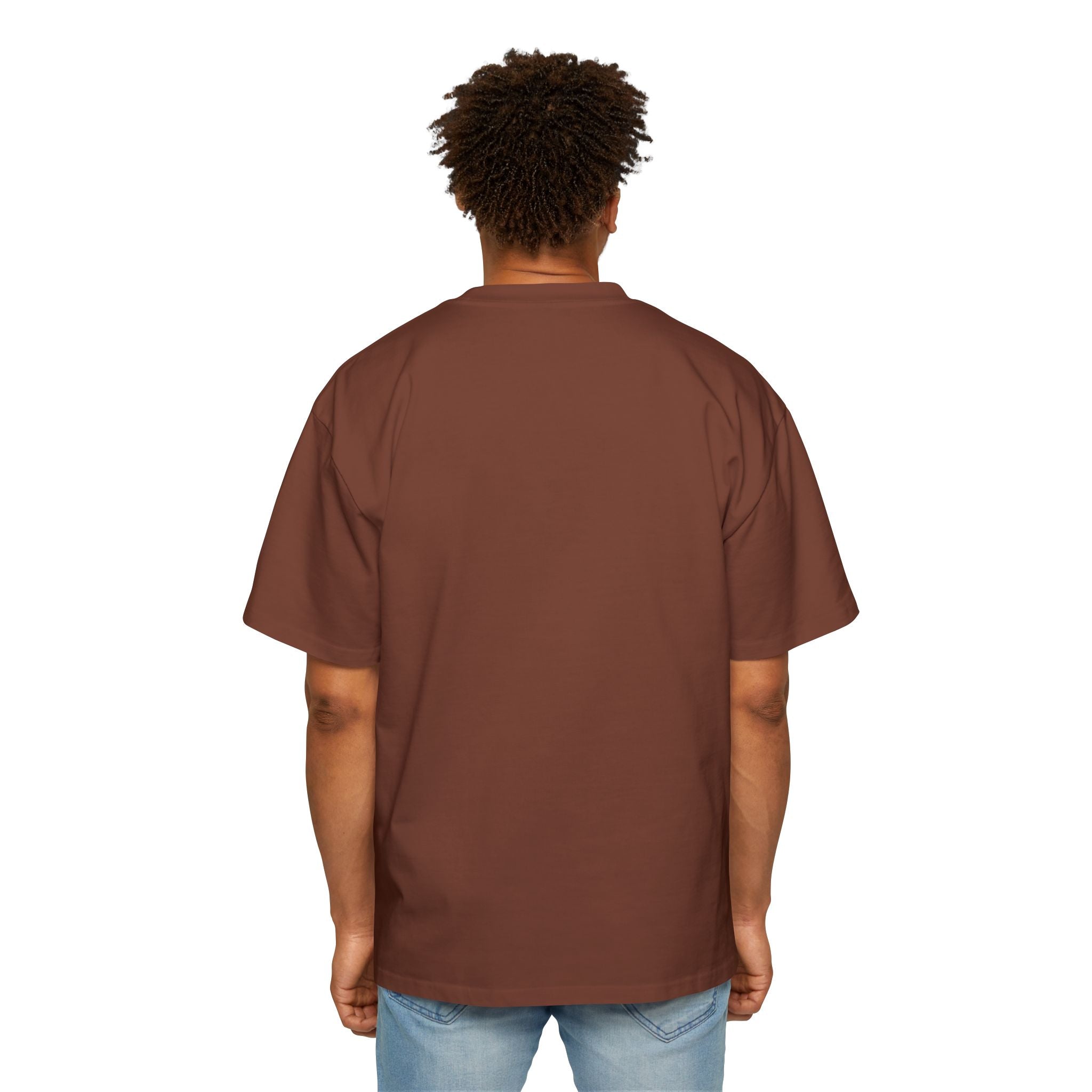 Nova  Tee — Minimalist Men's Oversized White T-Shirt