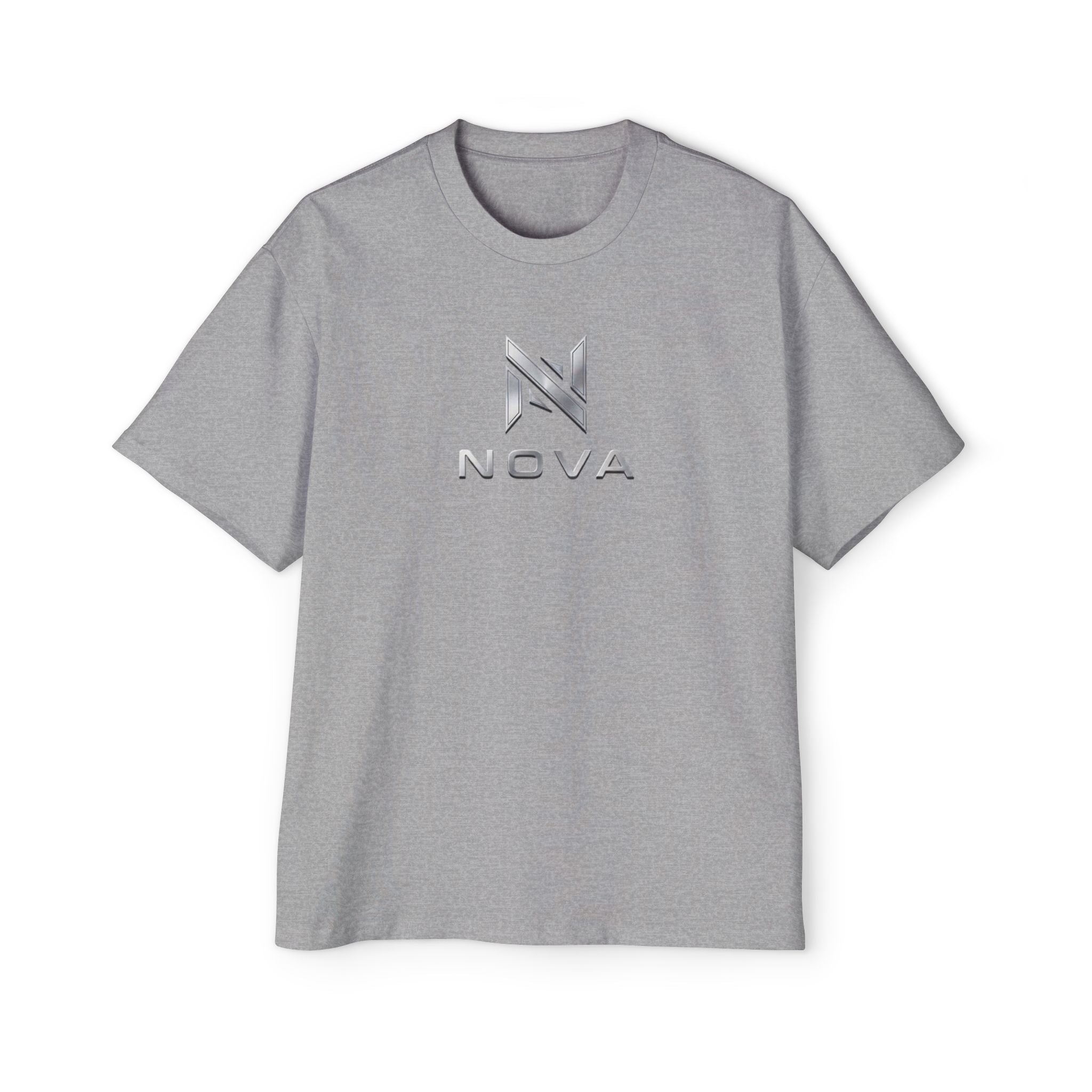 Nova  Tee — Minimalist Men's Oversized White T-Shirt