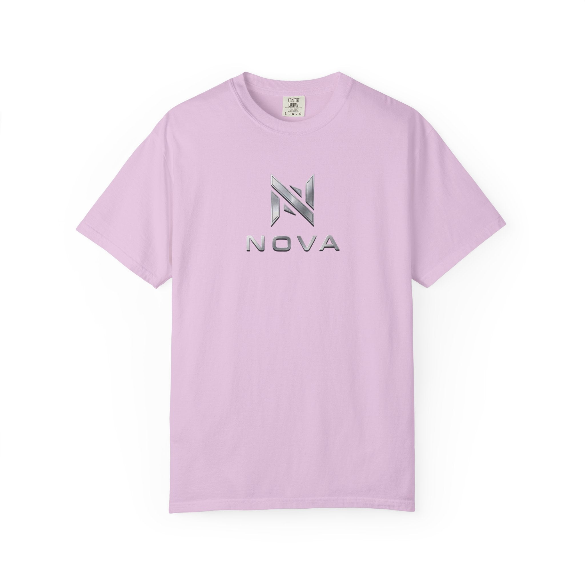 Nova  T-Shirt — Metallic Geometric Back Graphic Tee