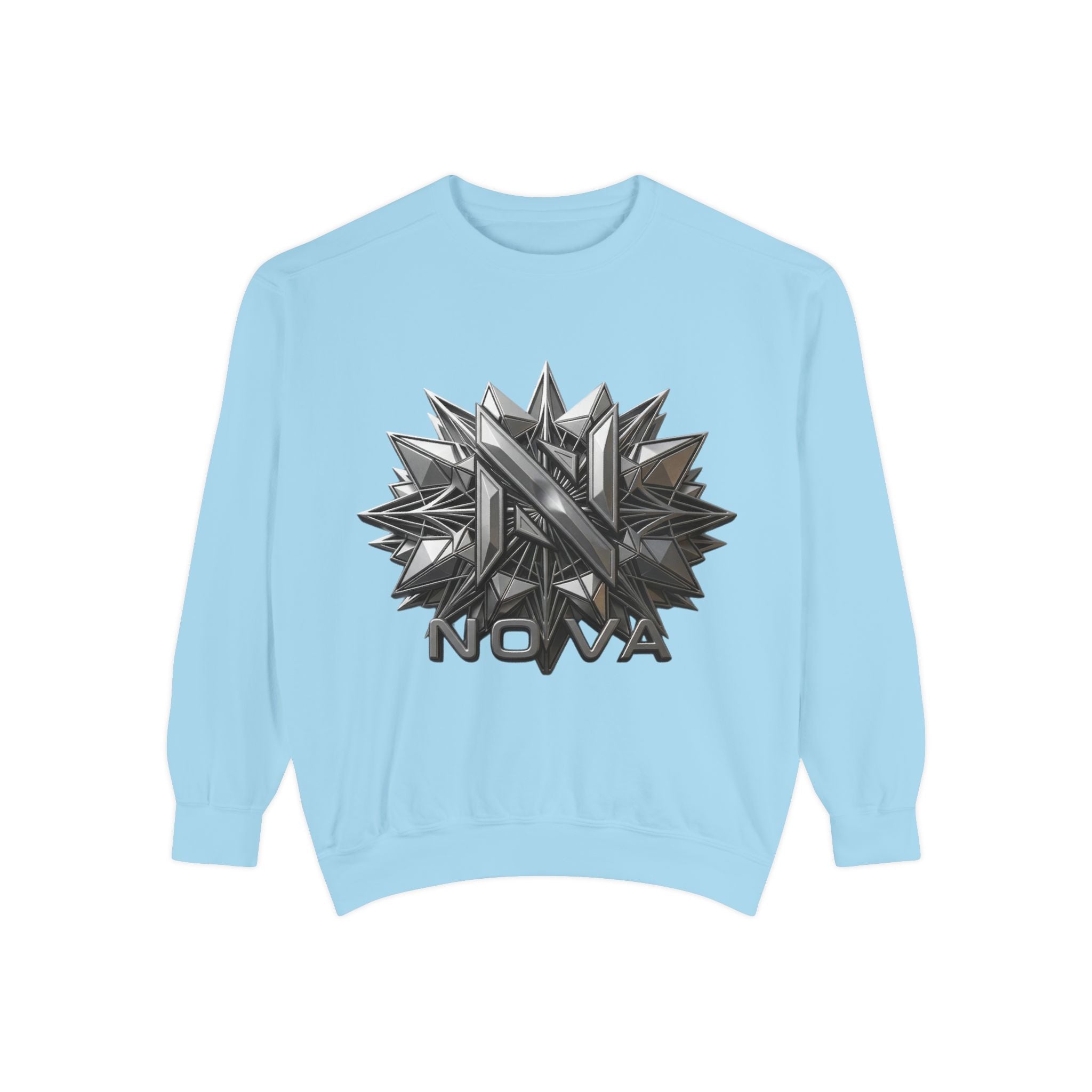 Nova Geometric Star Crewneck Sweatshirt