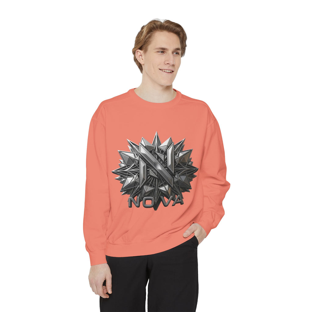 Nova Geometric Star Crewneck Sweatshirt