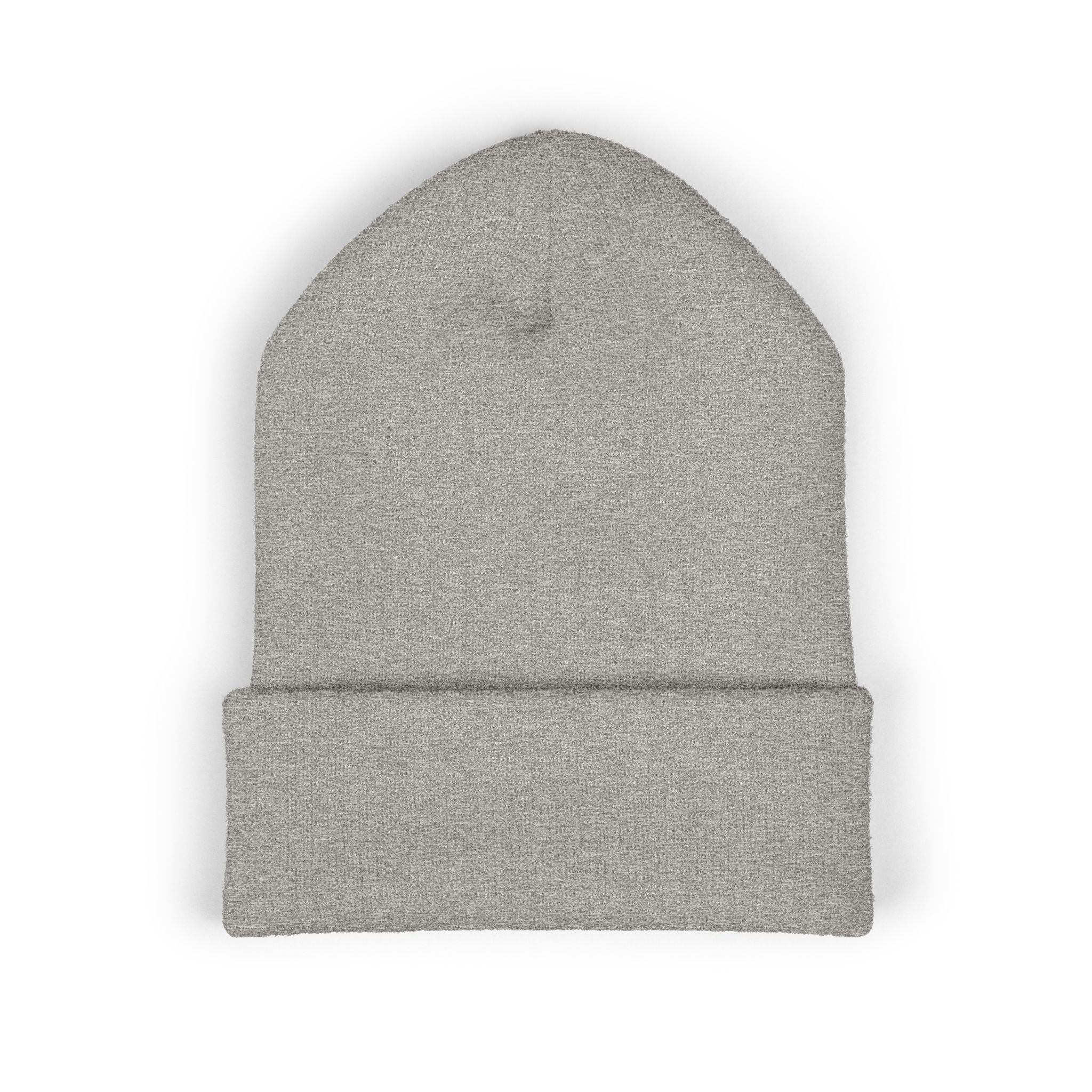 Embroidered Nova Cuffed Beanie — Classic Knit Winter Hat