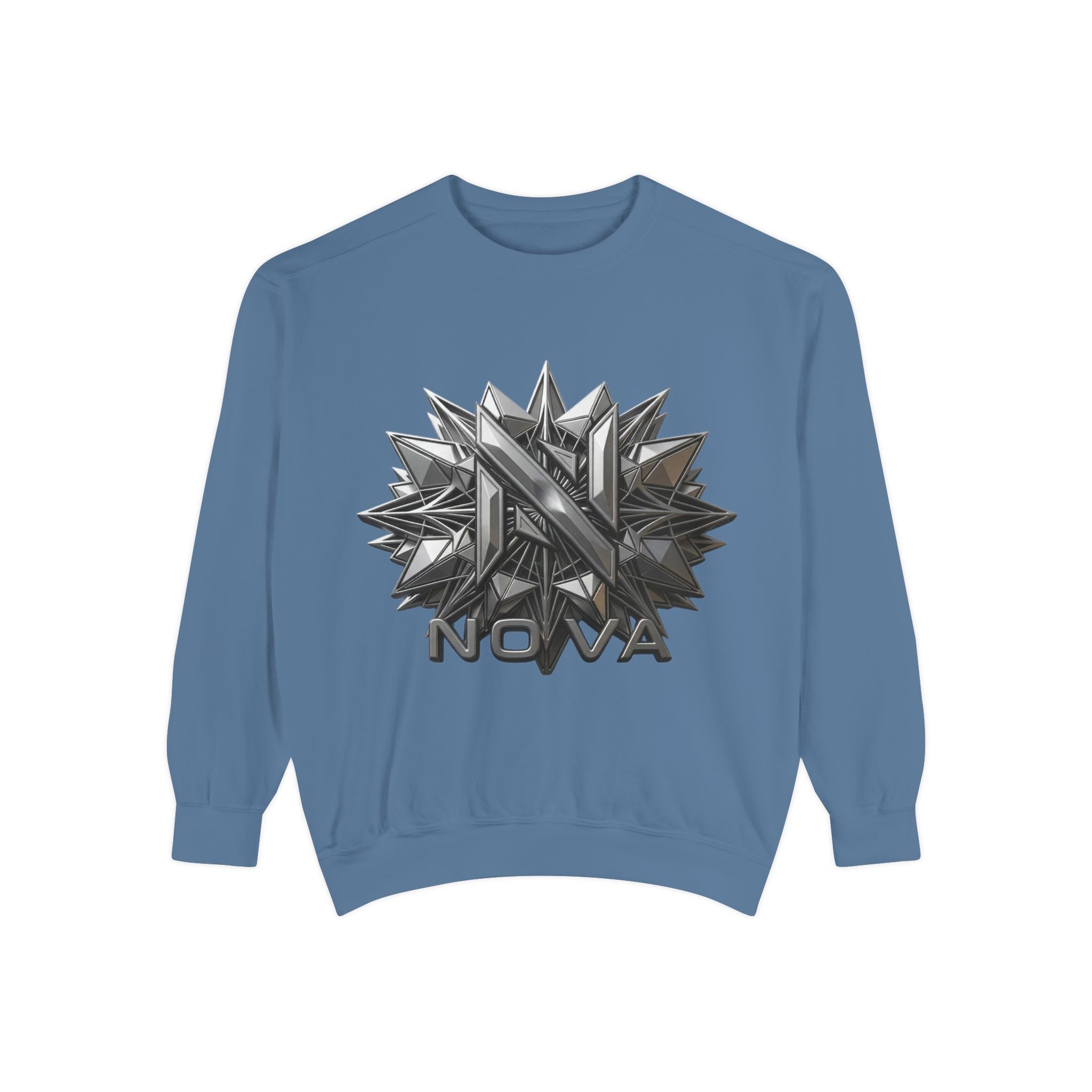 Nova Geometric Star Crewneck Sweatshirt