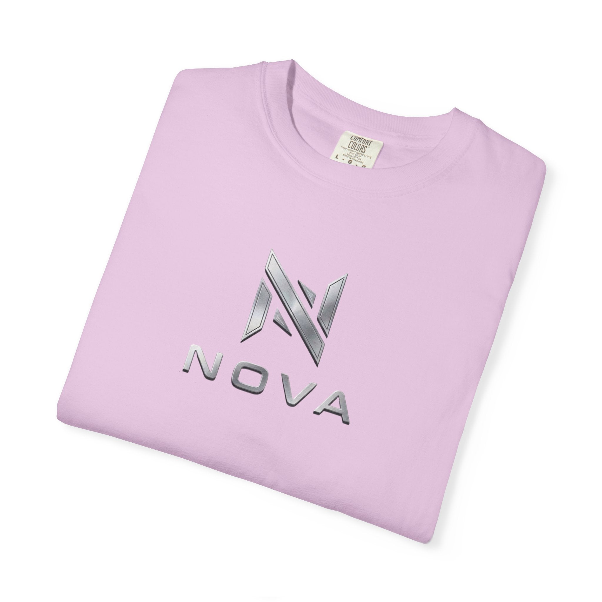 Nova  T-Shirt — Metallic Geometric Back Graphic Tee