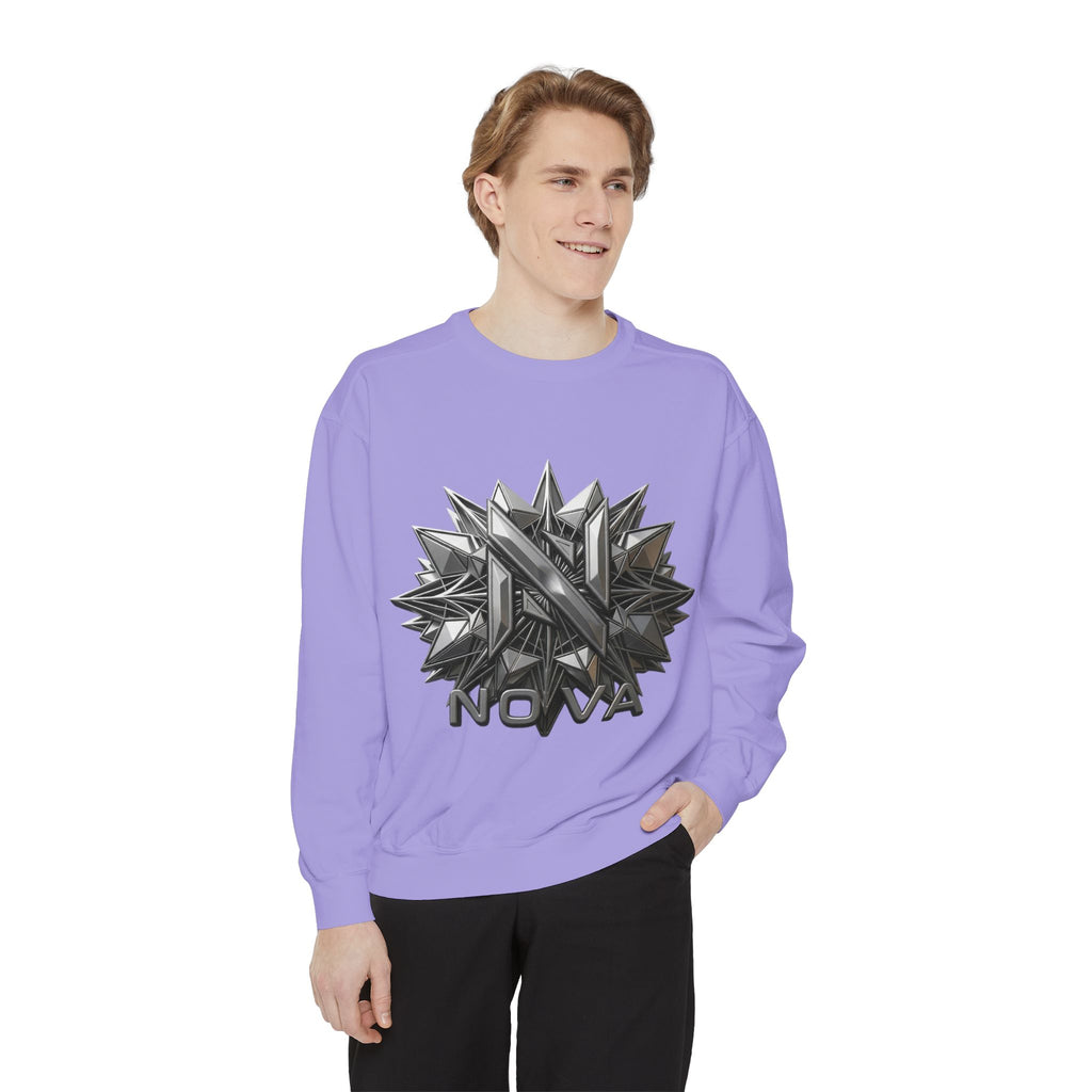 Nova Geometric Star Crewneck Sweatshirt