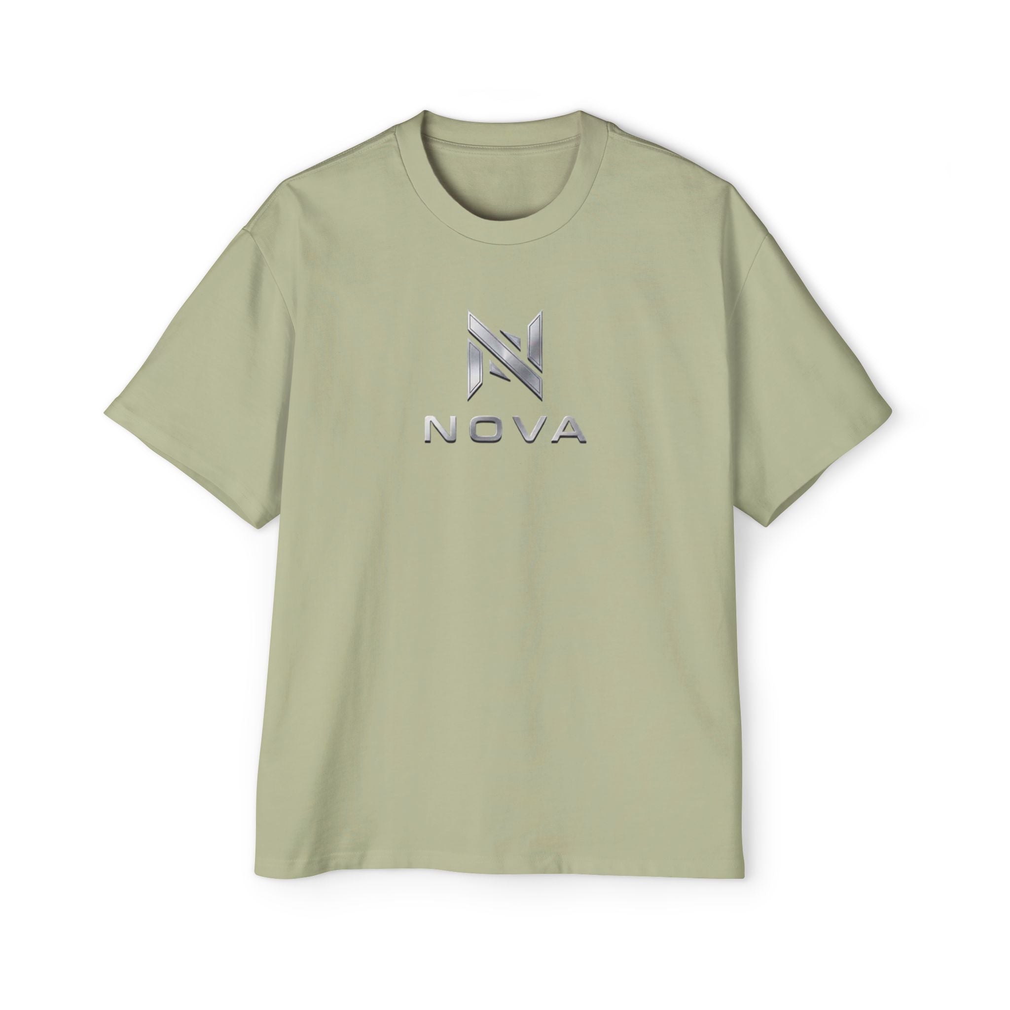 Nova  Tee — Minimalist Men's Oversized White T-Shirt