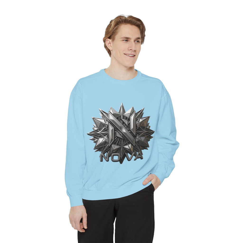 Nova Geometric Star Crewneck Sweatshirt