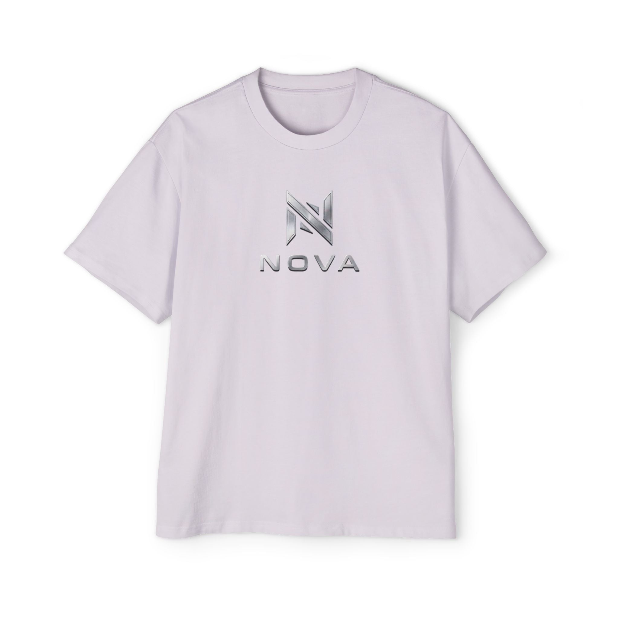 Nova  Tee — Minimalist Men's Oversized White T-Shirt