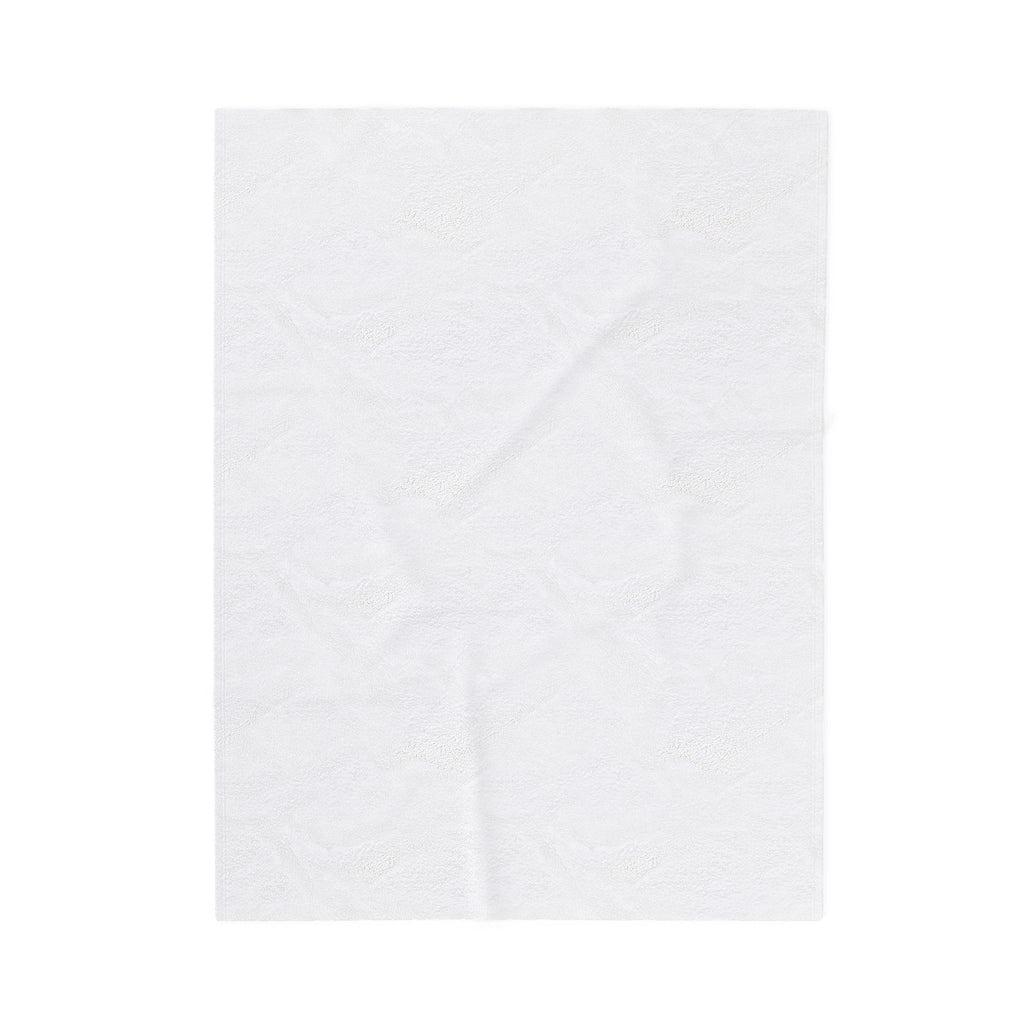 Plush Blanket — Minimal Nova Logo Velveteen Throw