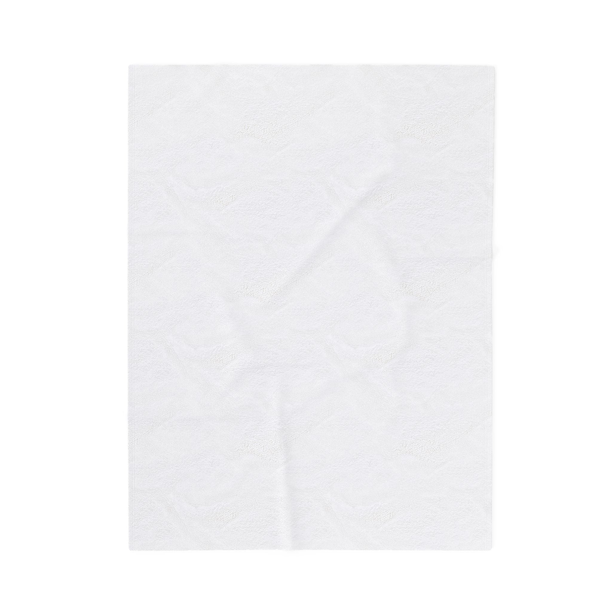 Plush Blanket — Minimal Nova Logo Velveteen Throw