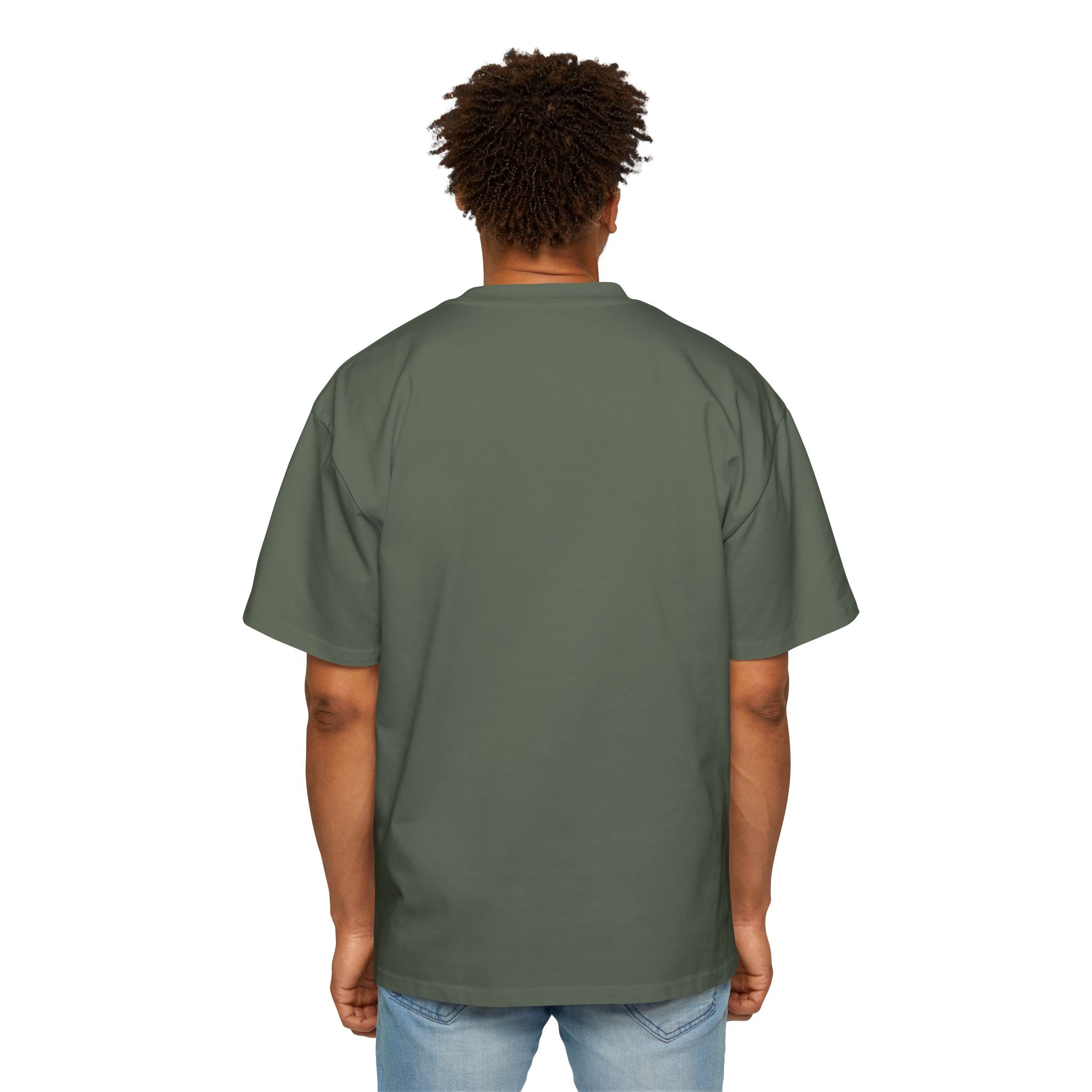 Nova  Tee — Minimalist Men's Oversized White T-Shirt
