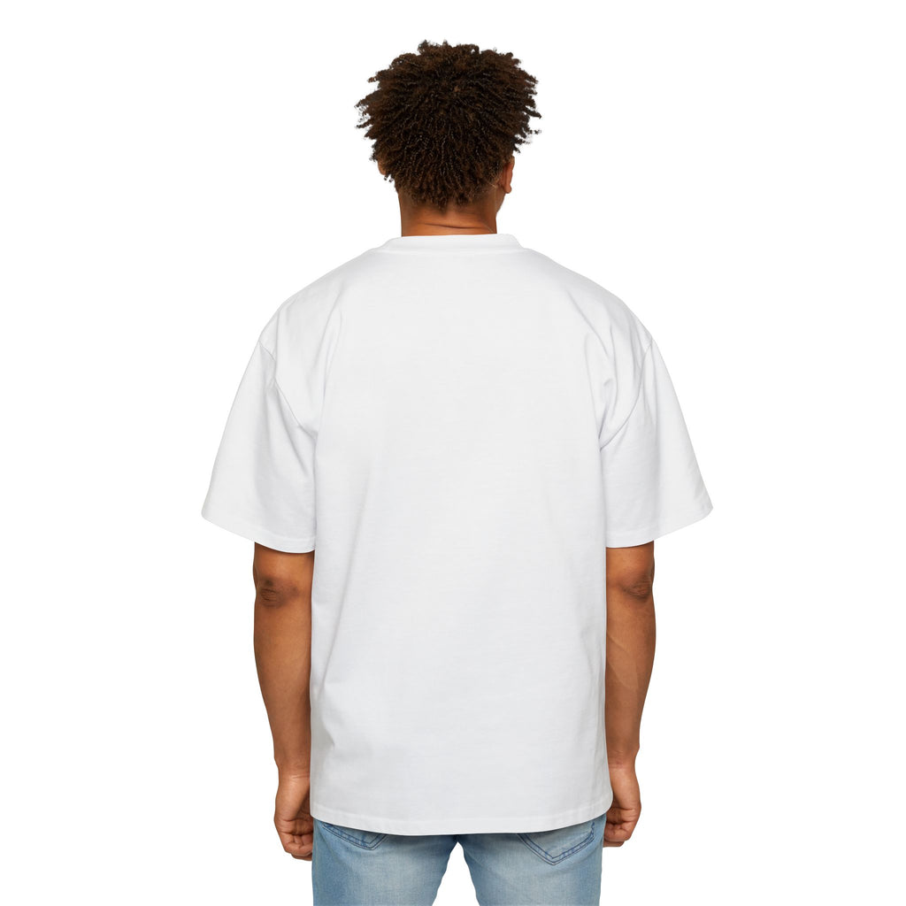 Nova  Tee — Minimalist Men's Oversized White T-Shirt