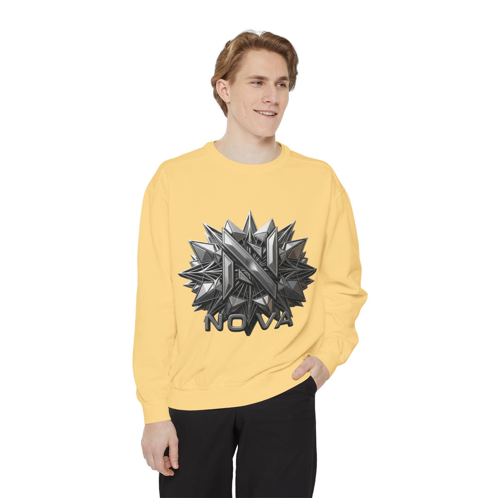 Nova Geometric Star Crewneck Sweatshirt