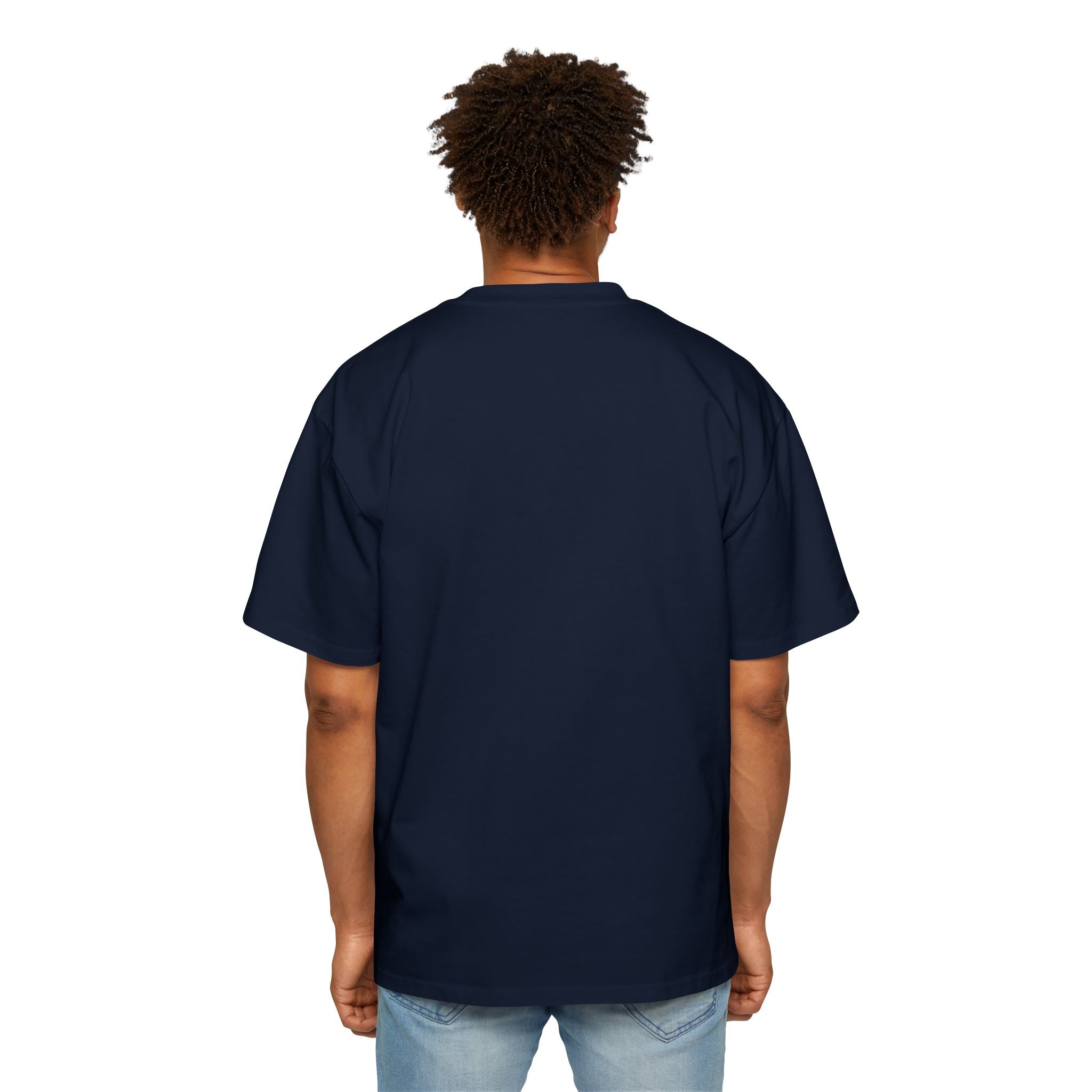 Nova  Tee — Minimalist Men's Oversized White T-Shirt