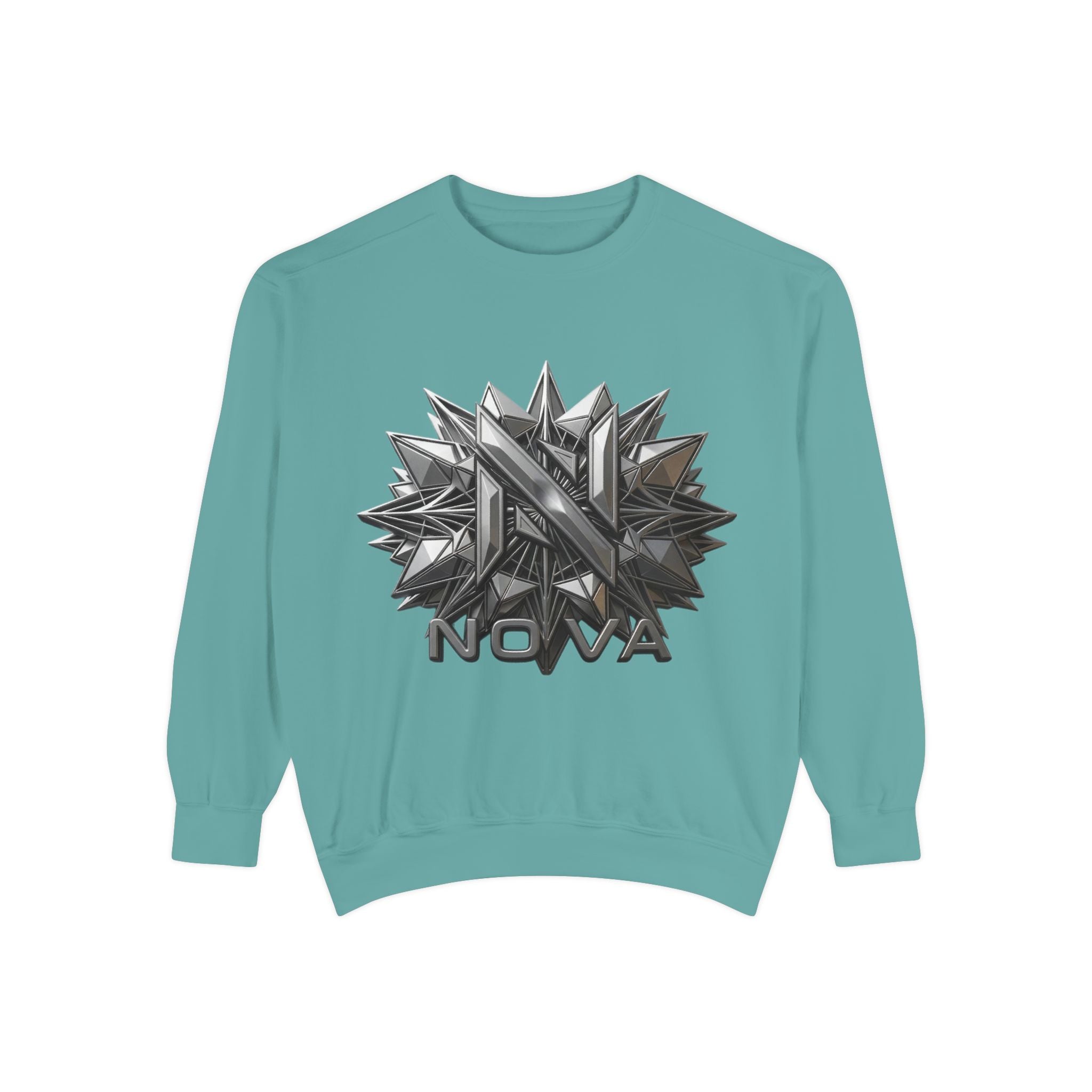 Nova Geometric Star Crewneck Sweatshirt