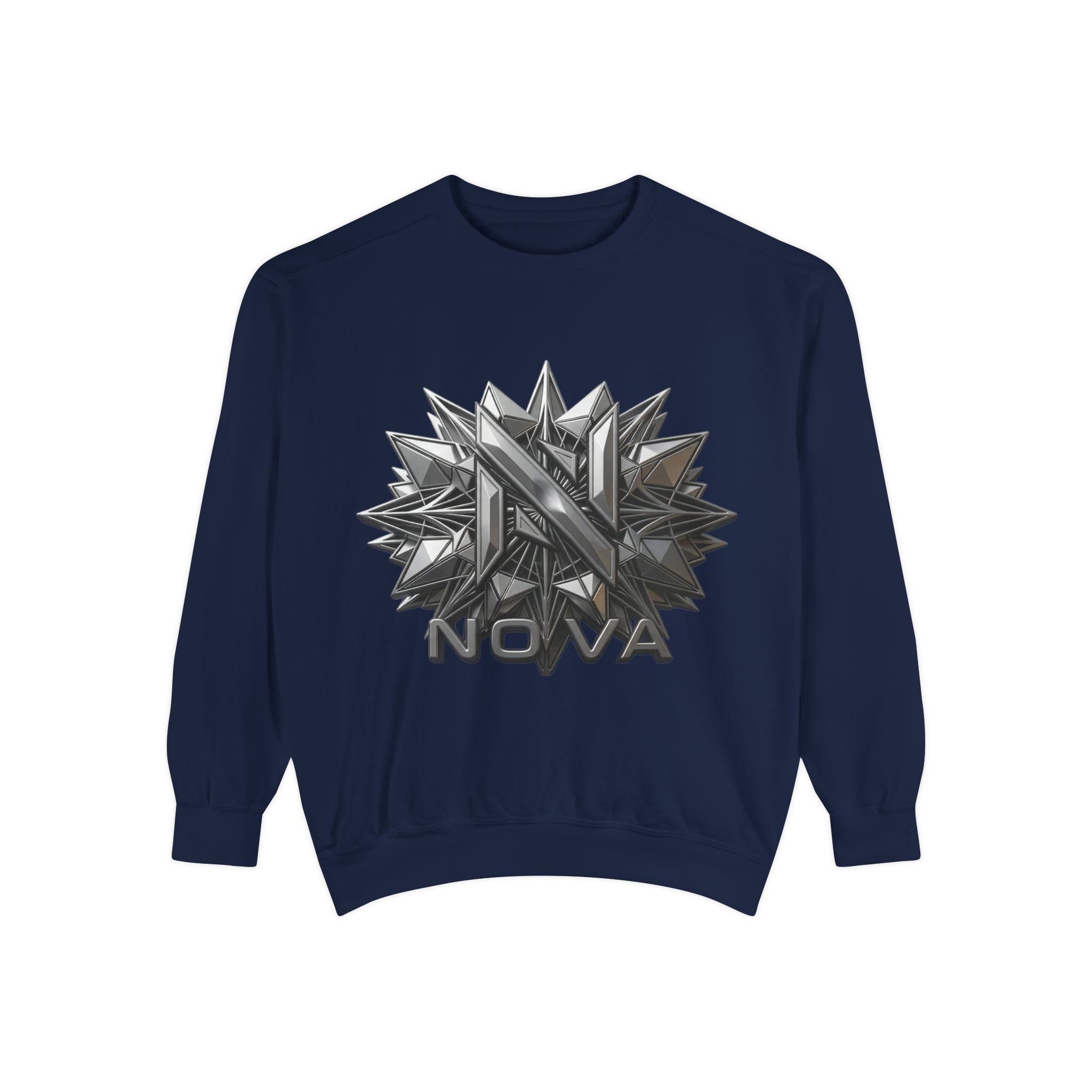 Nova Geometric Star Crewneck Sweatshirt