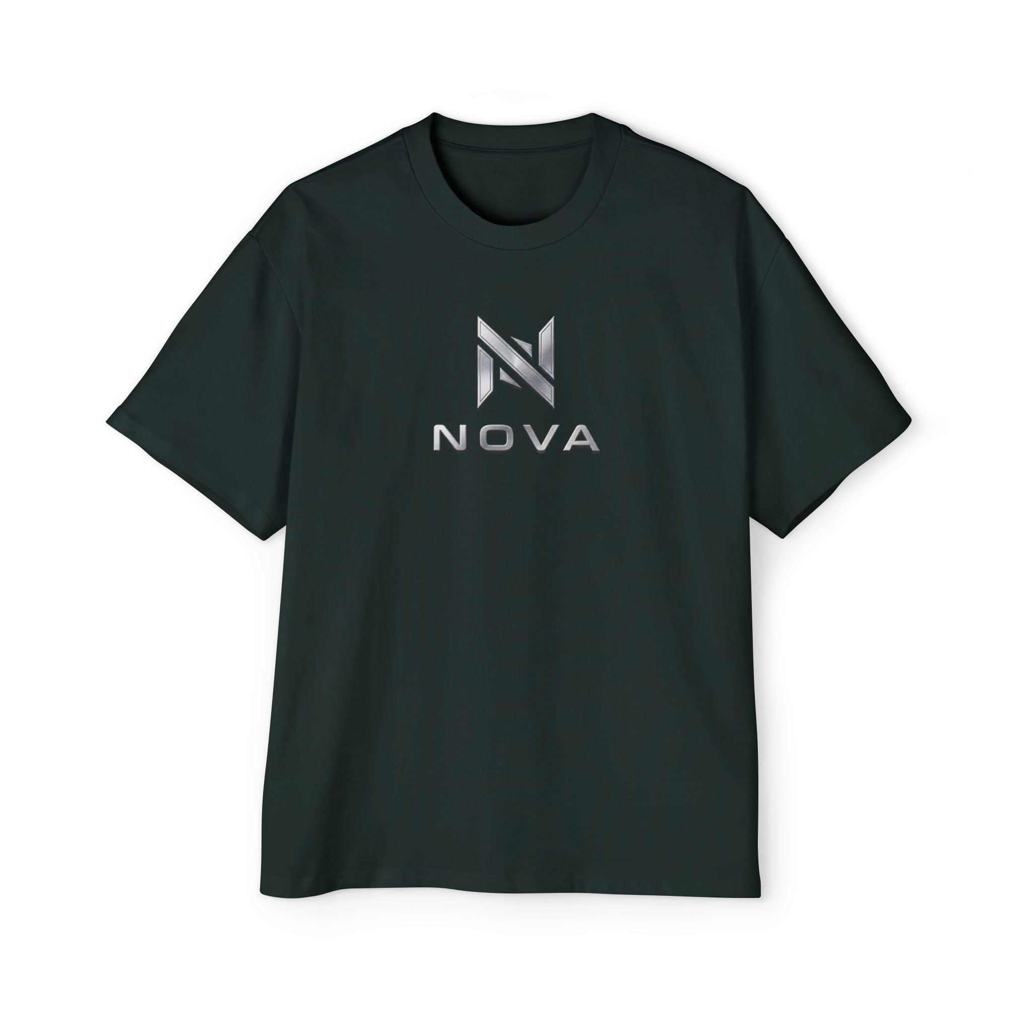 Nova  Tee — Minimalist Men's Oversized White T-Shirt