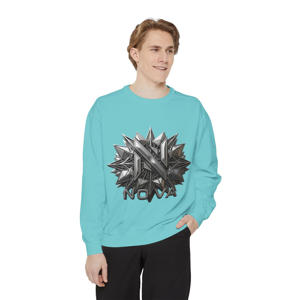 Nova Geometric Star Crewneck Sweatshirt