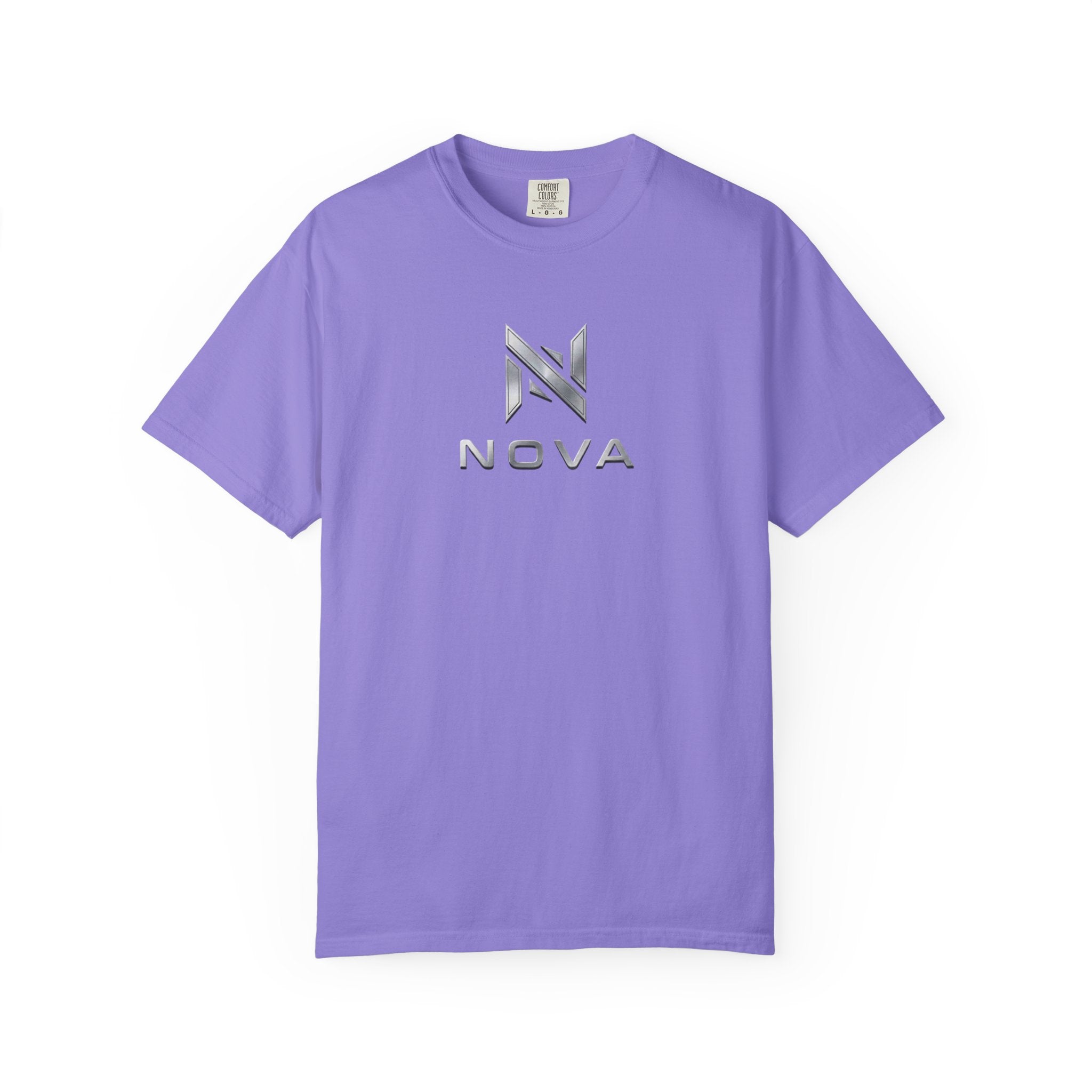 Nova  T-Shirt — Metallic Geometric Back Graphic Tee
