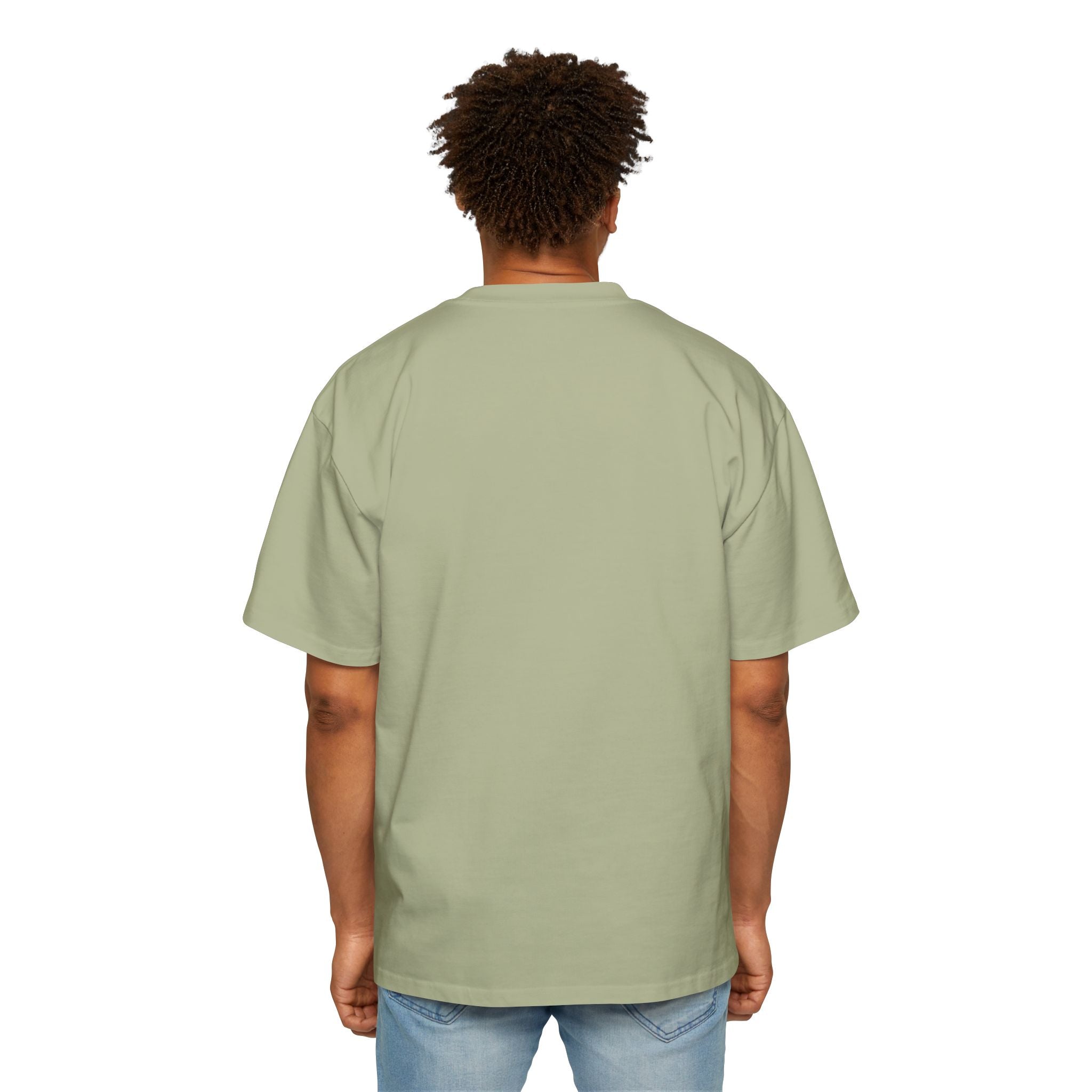 Nova  Tee — Minimalist Men's Oversized White T-Shirt