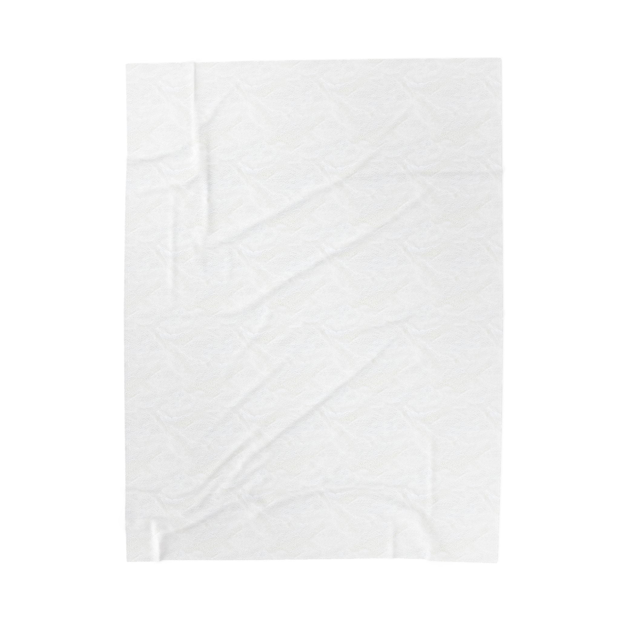 Plush Blanket — Minimal Nova Logo Velveteen Throw