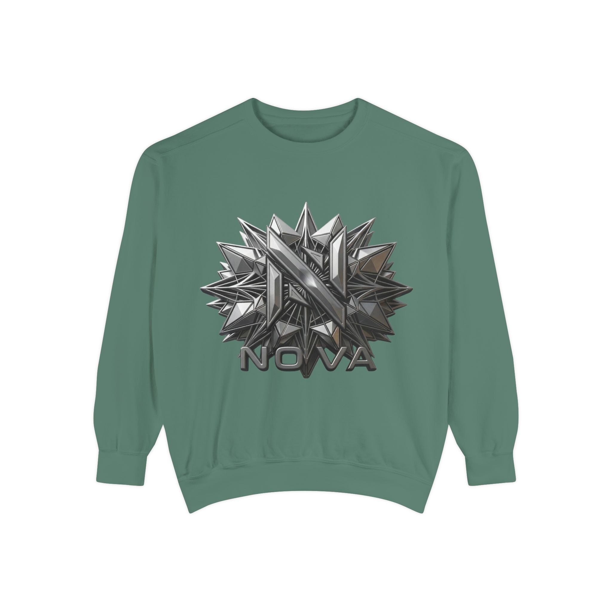 Nova Geometric Star Crewneck Sweatshirt