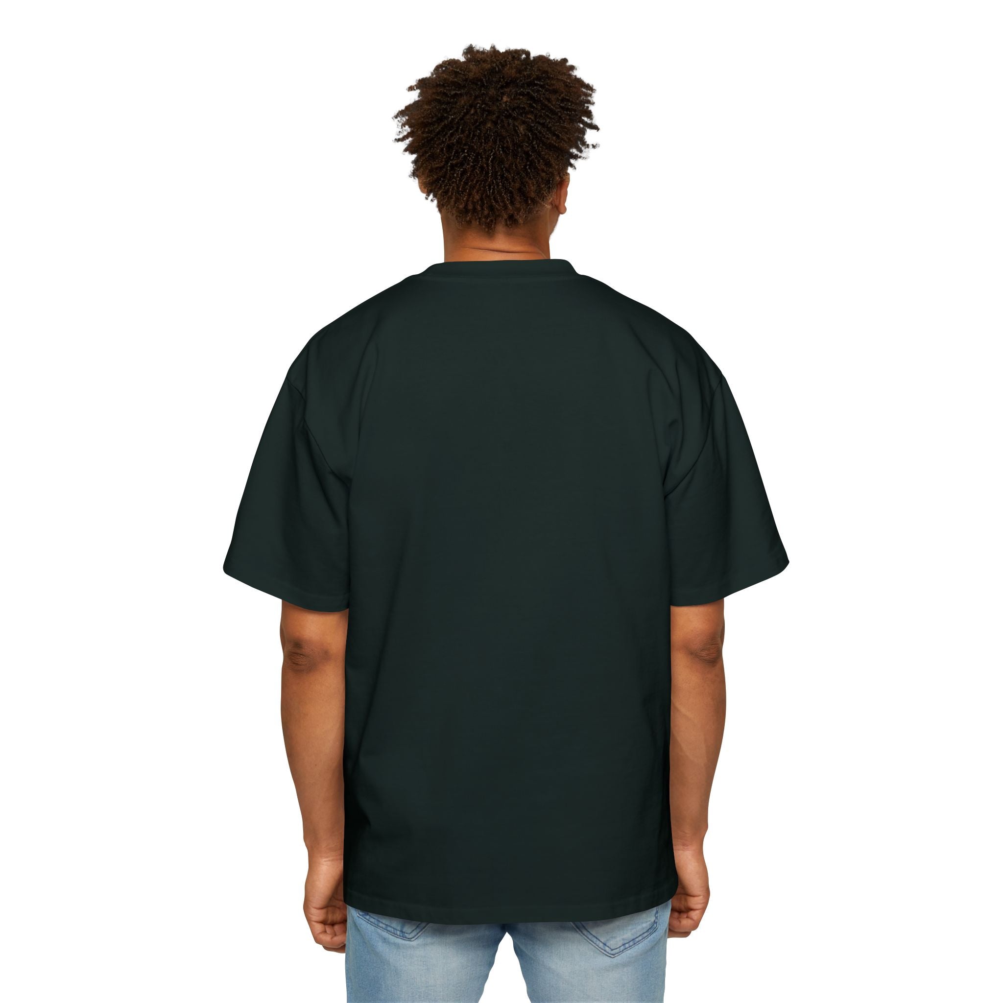 Nova  Tee — Minimalist Men's Oversized White T-Shirt
