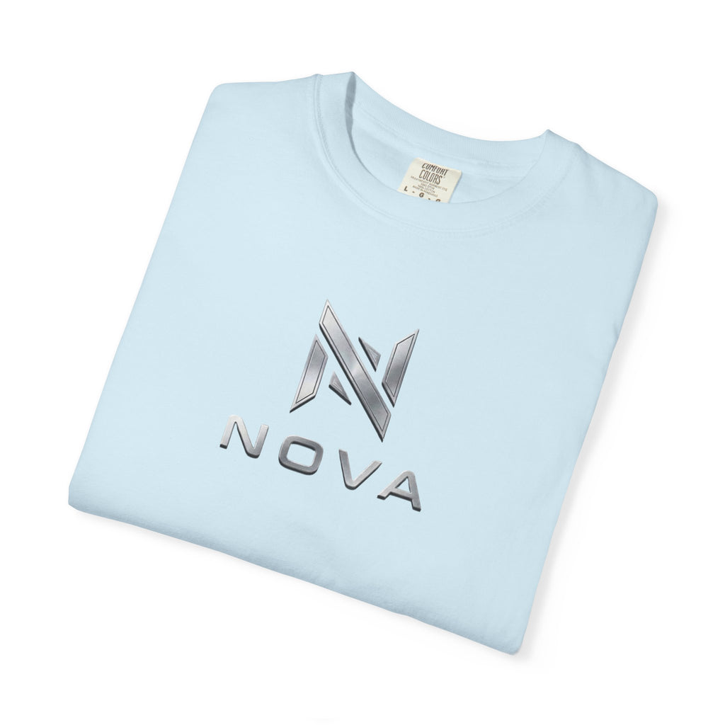 Nova  T-Shirt — Metallic Geometric Back Graphic Tee