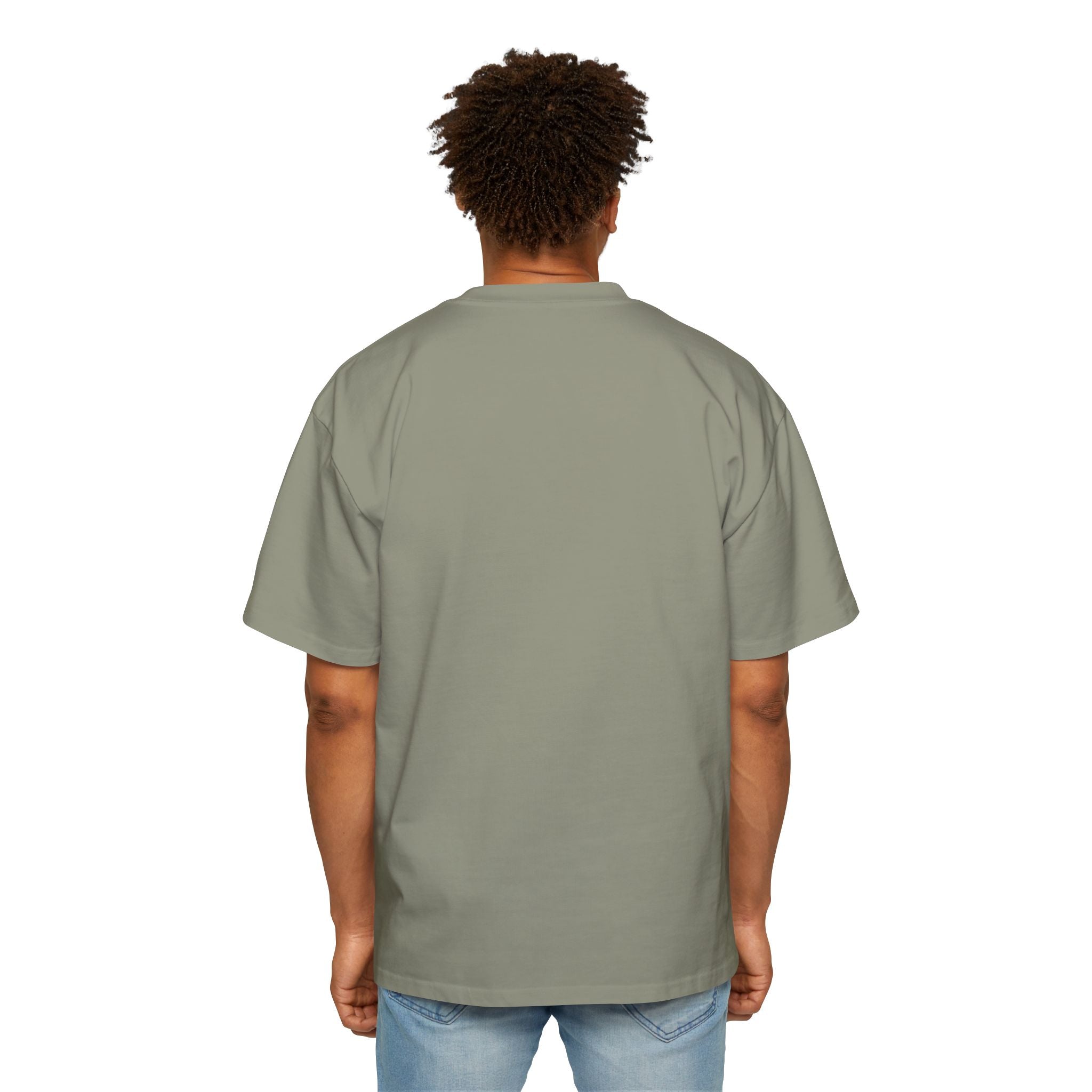 Nova  Tee — Minimalist Men's Oversized White T-Shirt