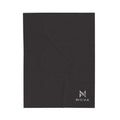 Plush Blanket — Minimal Nova Logo Velveteen Throw