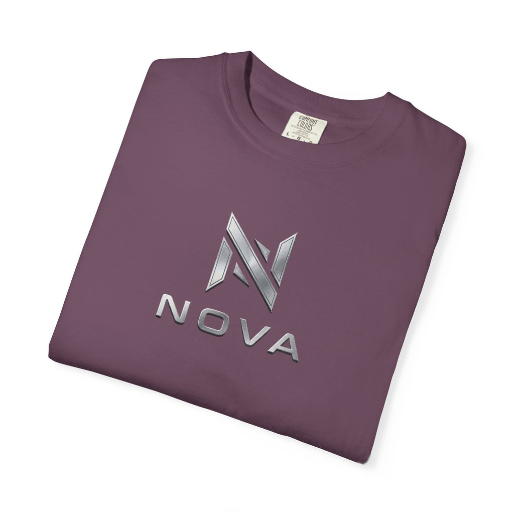 Nova  T-Shirt — Metallic Geometric Back Graphic Tee