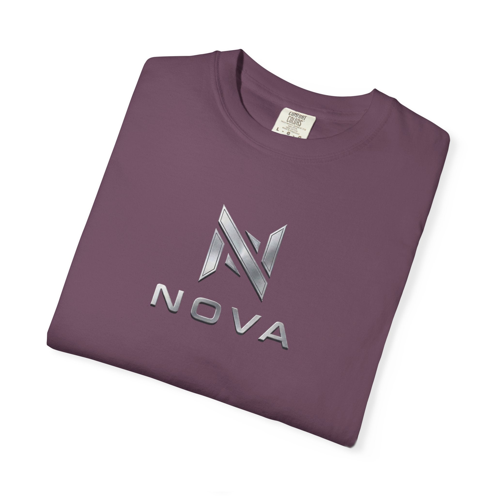 Nova  T-Shirt — Metallic Geometric Back Graphic Tee