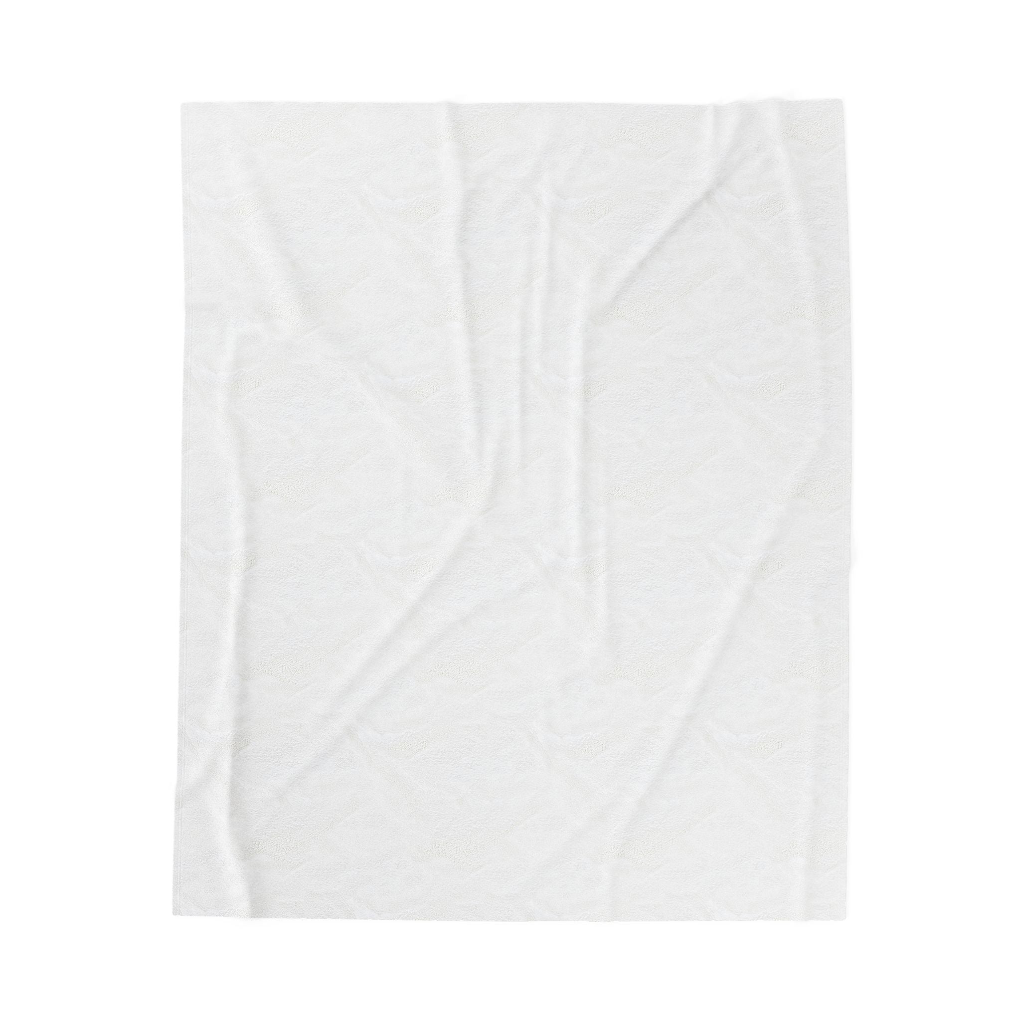 Plush Blanket — Minimal Nova Logo Velveteen Throw