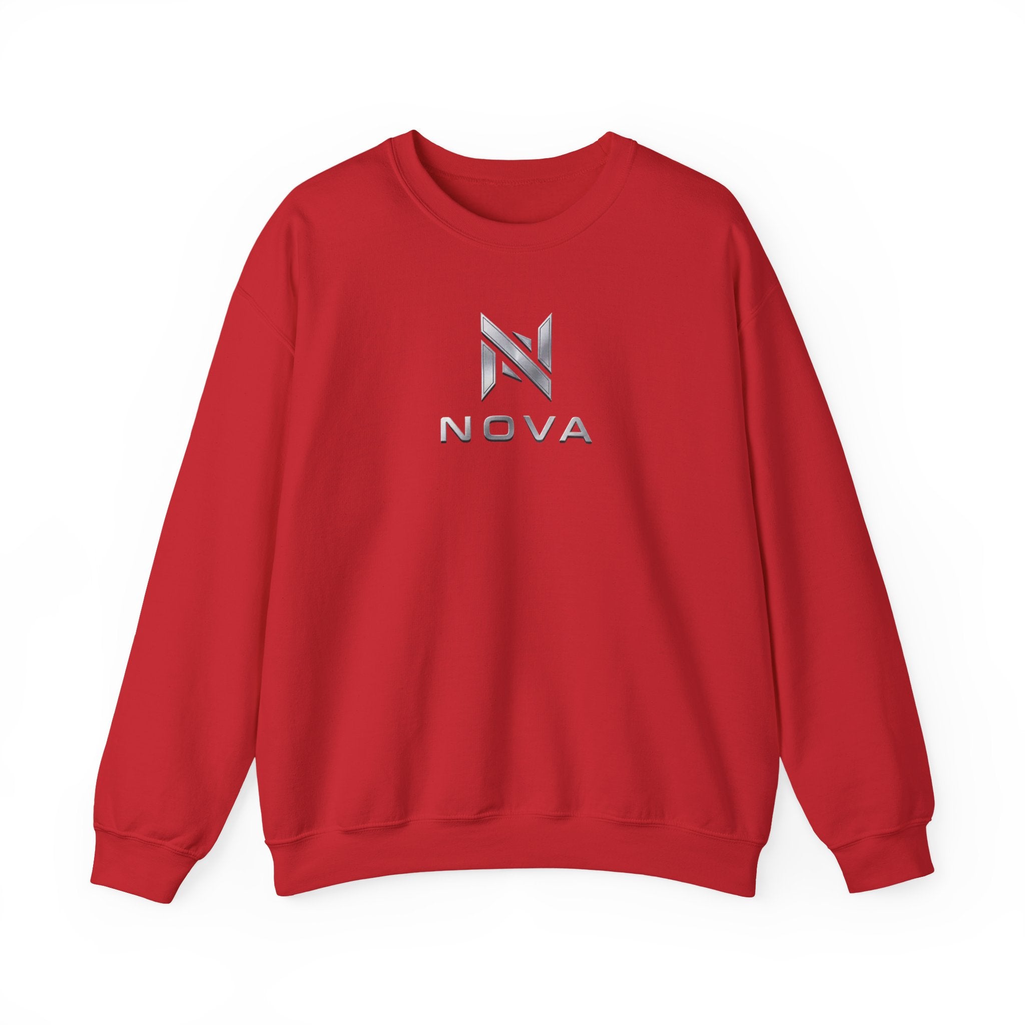 Nova  Crewneck Sweatshirt — Metallic Monogram Graphic