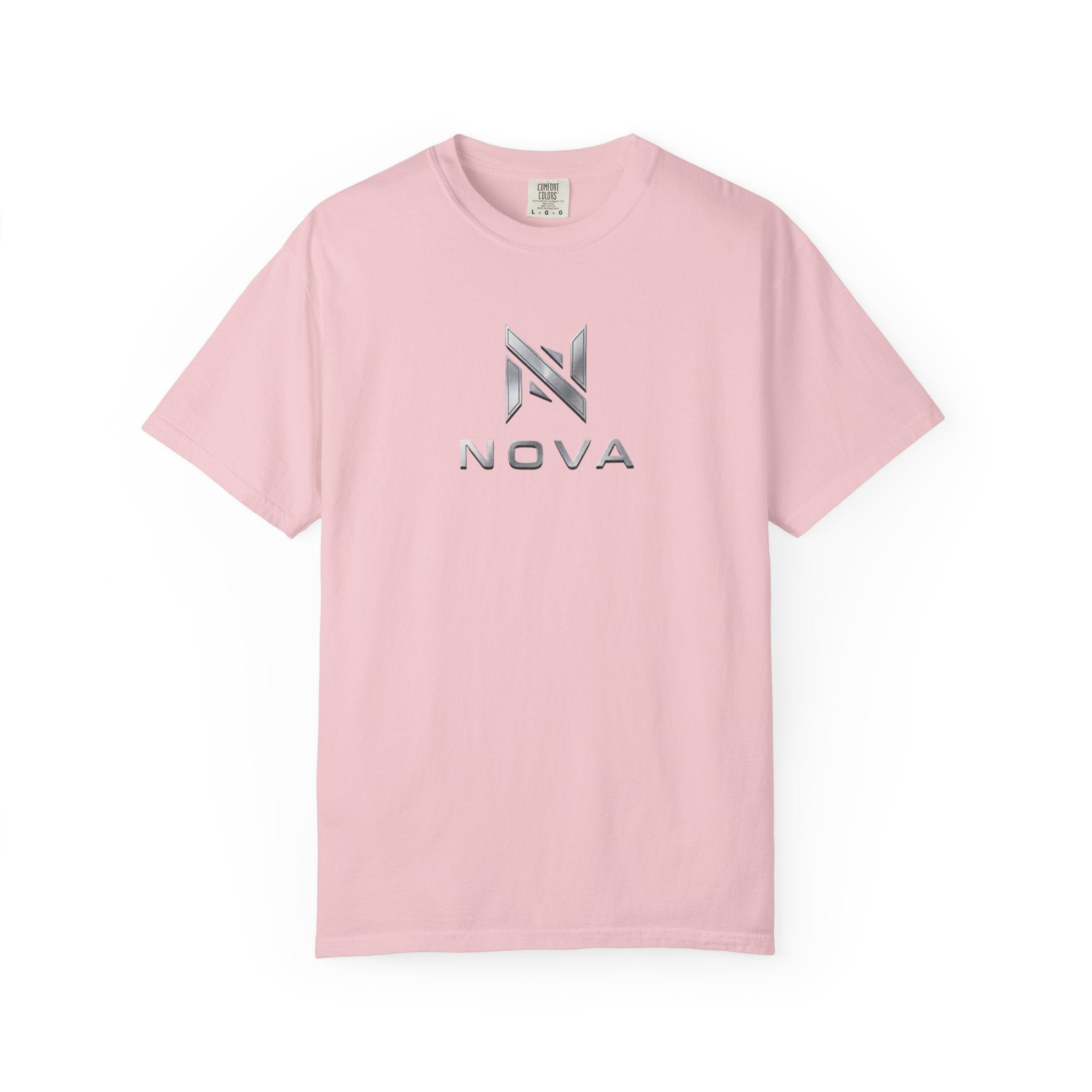 Nova  T-Shirt — Metallic Geometric Back Graphic Tee