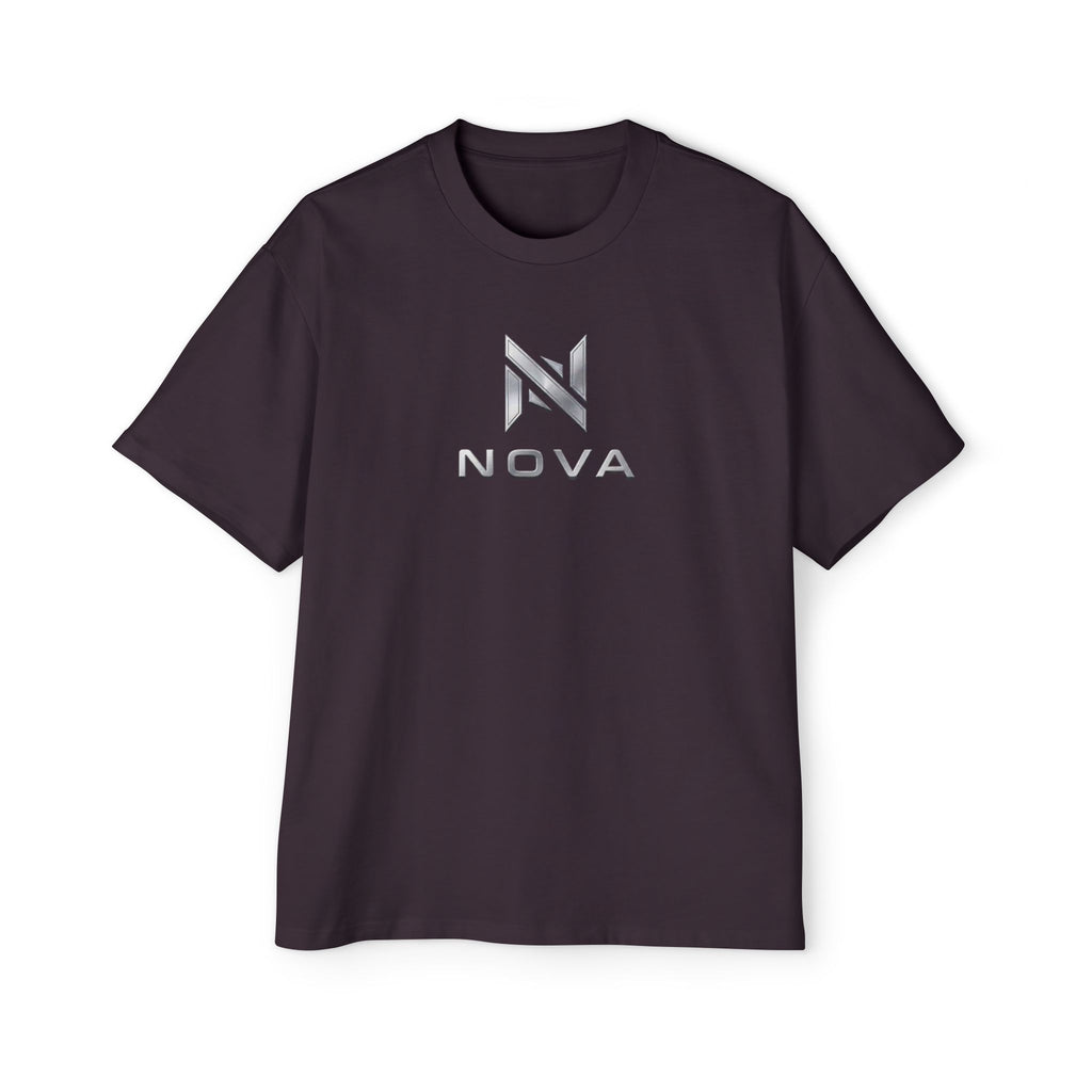 Nova  Tee — Minimalist Men's Oversized White T-Shirt