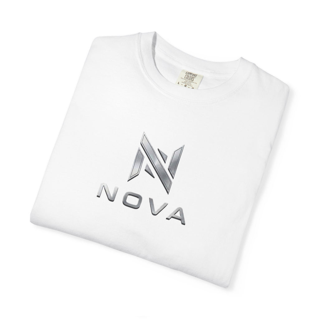 Nova  T-Shirt — Metallic Geometric Back Graphic Tee