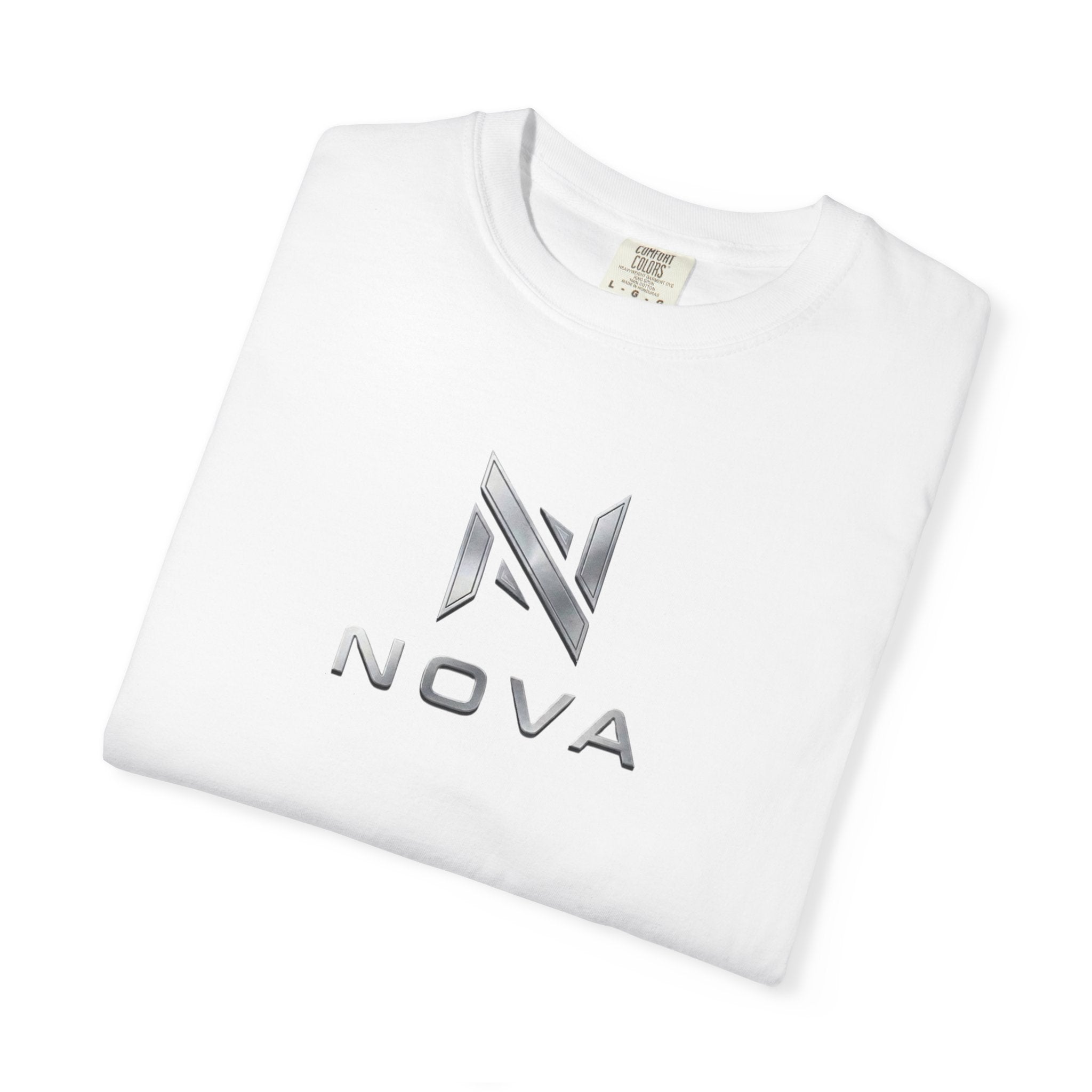 Nova  T-Shirt — Metallic Geometric Back Graphic Tee