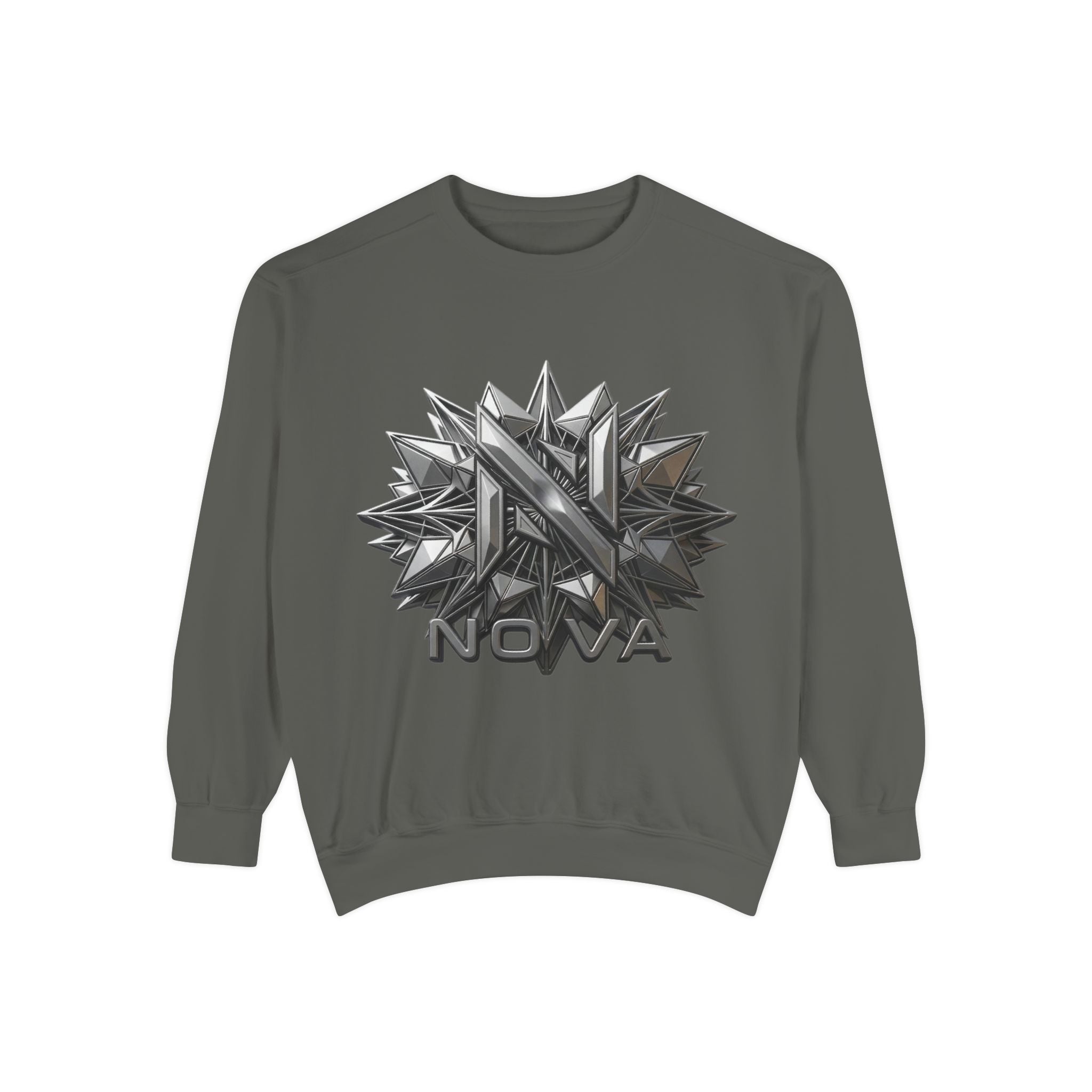 Nova Geometric Star Crewneck Sweatshirt