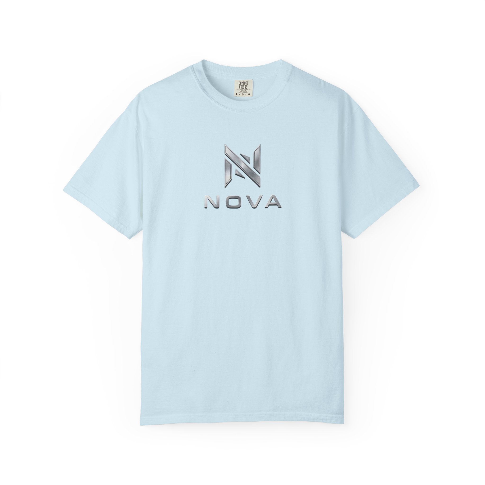 Nova  T-Shirt — Metallic Geometric Back Graphic Tee